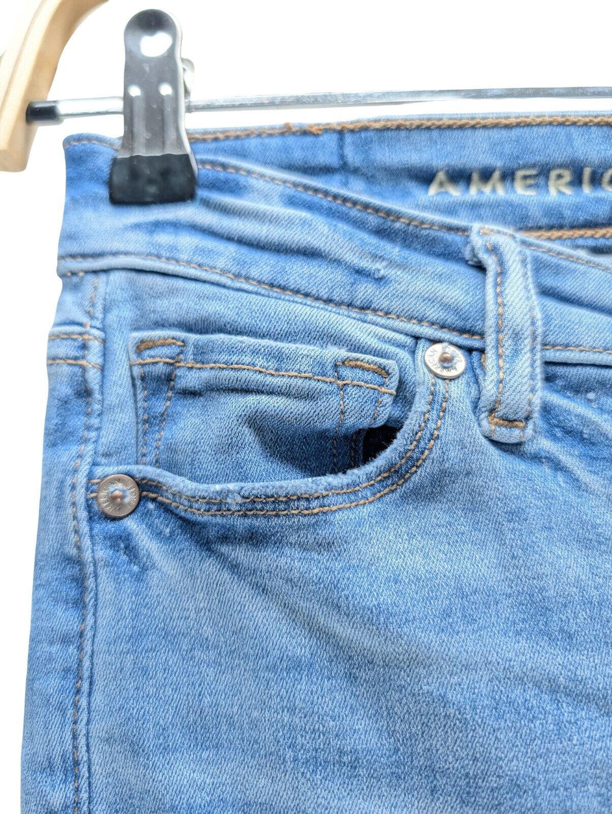 American Eagle Outfitters American Eagle Jeans Women’s Size 000 Next Level Stretch Size 23" - 3 Thumbnail