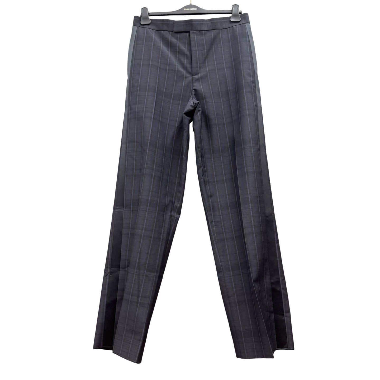 Dior Dior Check Wool Mohair Trousers Size 32 Size US 32 / EU 48 - 1 Thumbnail