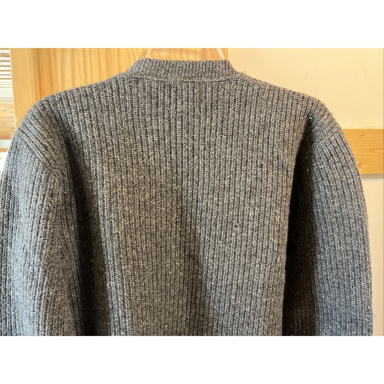Other Welgrume Sportswear Women’s M Lambswool Orlon Sweater Gray Size M / US 6-8 / IT 42-44 - 9 Thumbnail