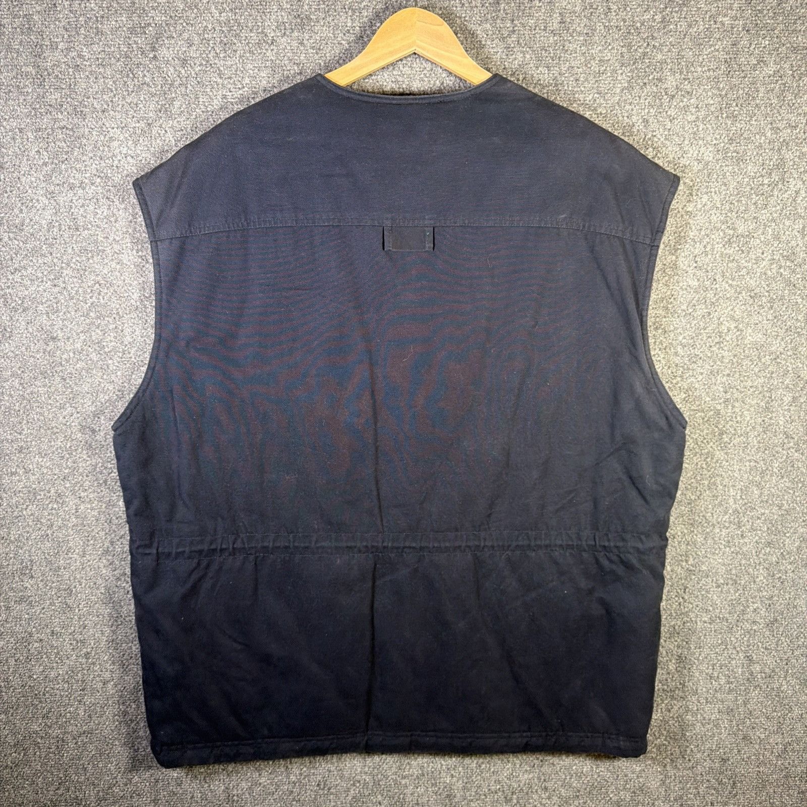 Fila Vintage FILA Vest Mens XL Navy 90s Expedition Outdoor Plaid Size US XL / EU 56 / 4 - 11 Thumbnail
