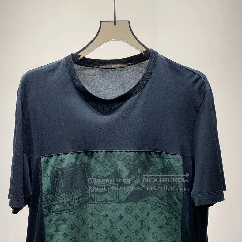 Louis Vuitton Louis Vuitton Chest patch full print short sleeve T-shirt Size US L / EU 52-54 / 3 - 3 Thumbnail