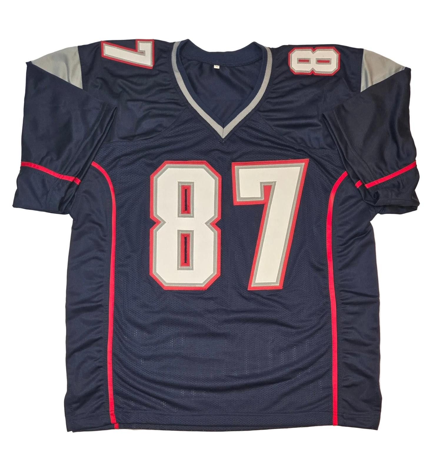 Other Rob Gronkowski Patriots Autographed Football Jersey coa (XL) Size ONE SIZE - 3 Thumbnail