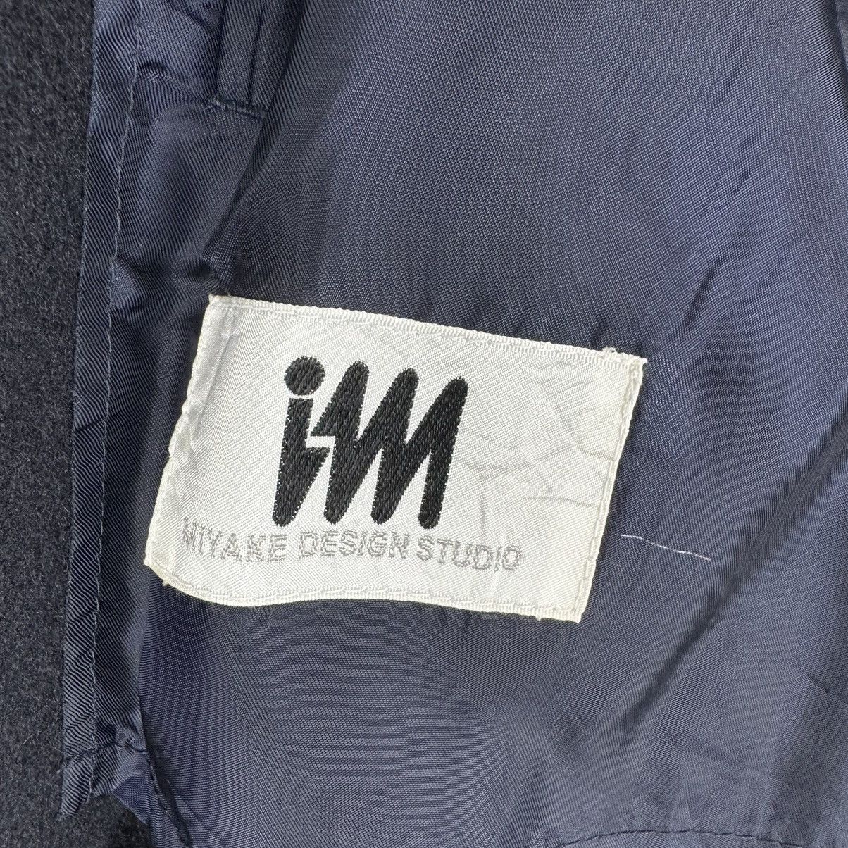 Issey Miyake 🔥ISSEY MIYAKE STUDIO WOOL LONG COAT JACKET Size US L / EU 52-54 / 3 - 11 Thumbnail