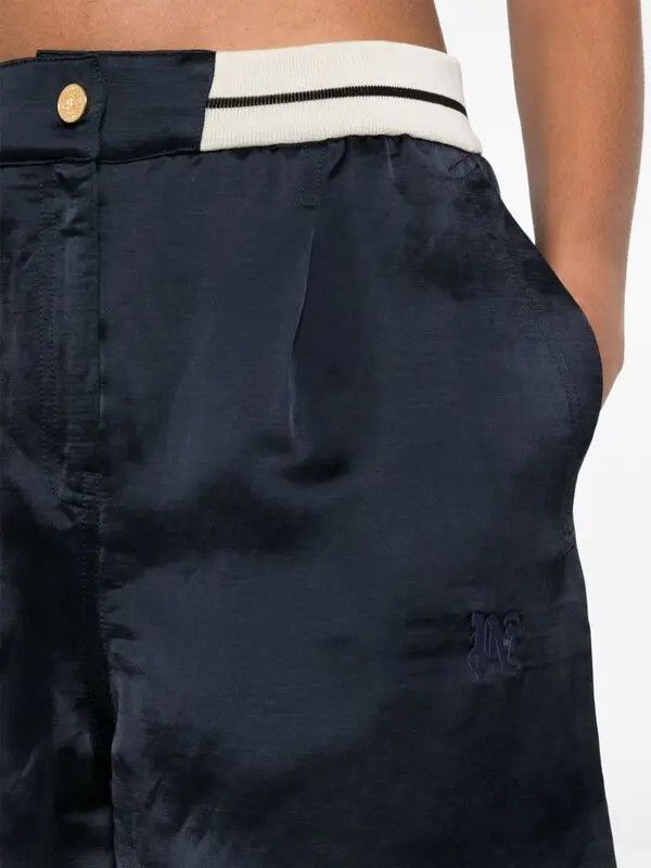 Palm Angels o1y1125 Short in Black Size 28" / US 6 / IT 42 - 4 Thumbnail