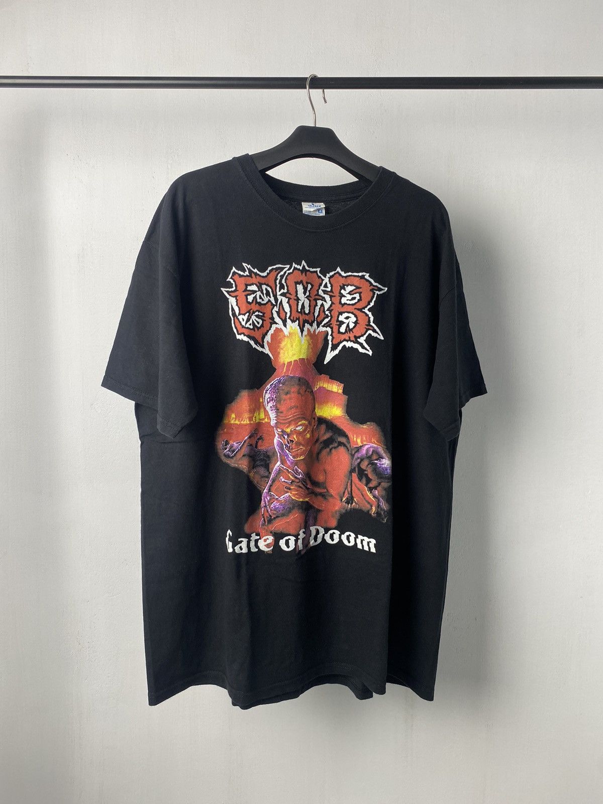 00s SxOxB Gate Of Doom Japanese Hardcore Punk Tshirt