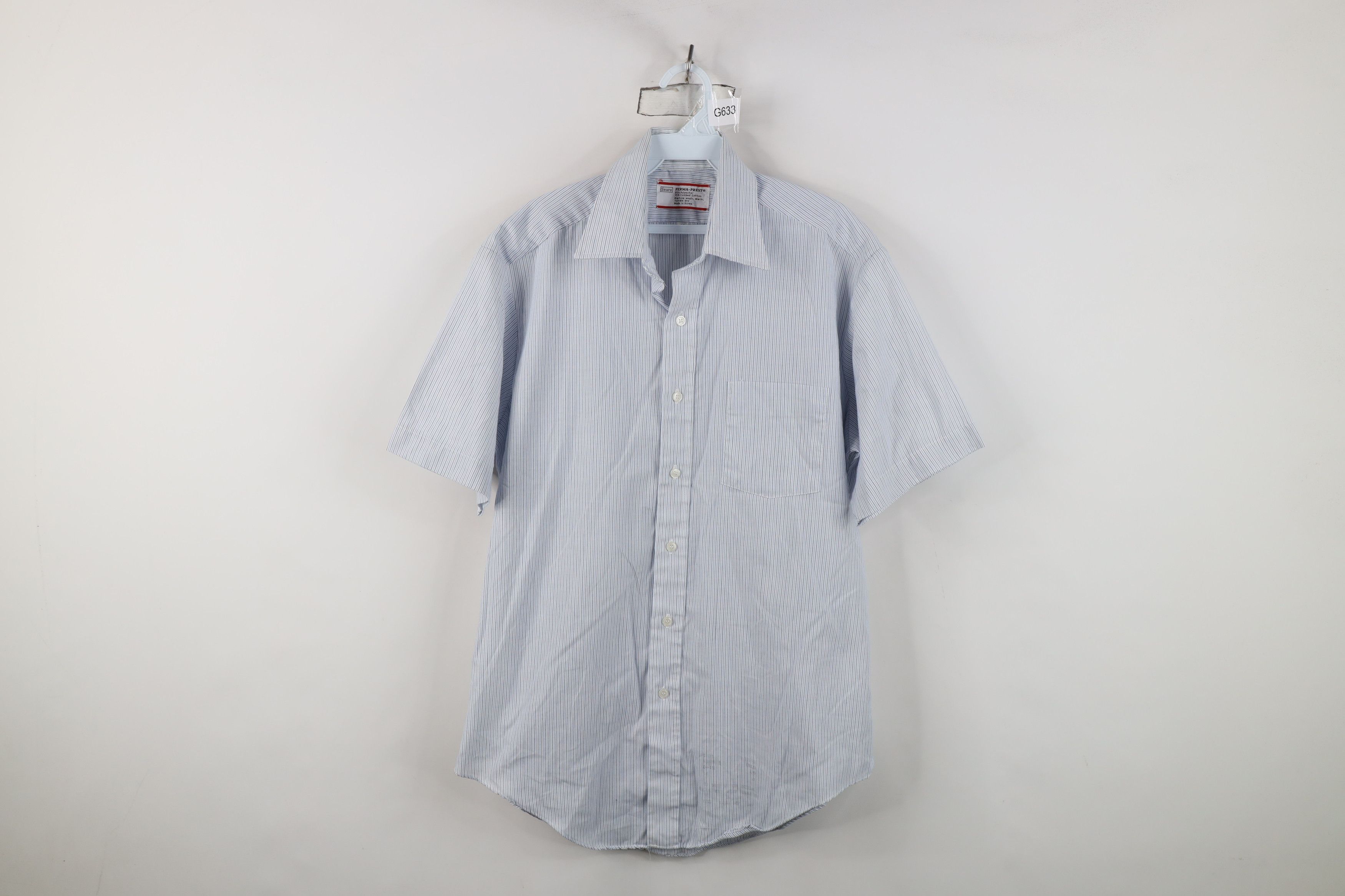 Vintage Vintage 70s Streetwear Short Sleeve Collared Button Shirt Size US M / EU 48-50 / 2 - 1 Thumbnail