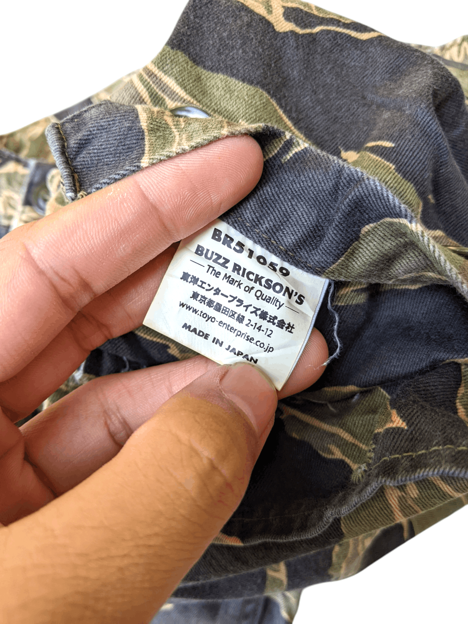 Buzz Rickson's Buzz Rickson's Uniform Company Tiger Stripe Cargo Short Size US 30 / EU 46 - 7 Thumbnail
