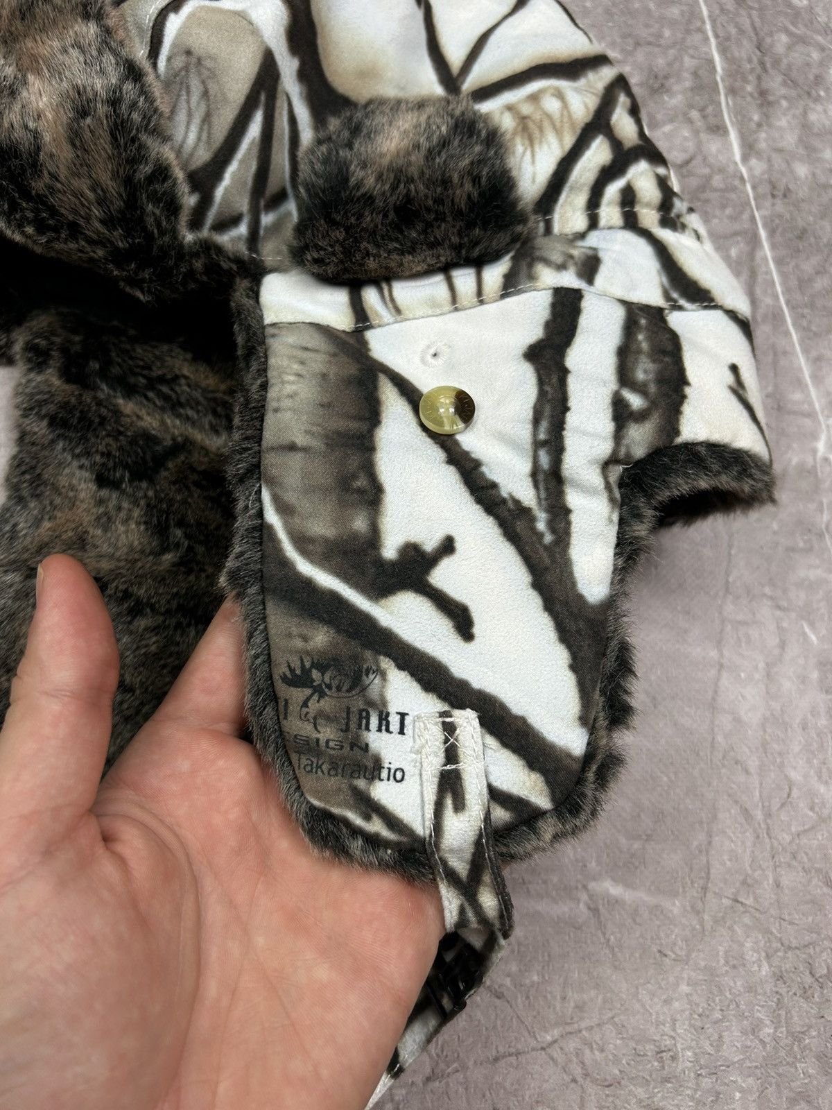 Hysteric Glamour VINTAGE Y2K Realtree Camo Trapper Ushanka Faux Fur Hat A8G Size ONE SIZE - 5 Thumbnail