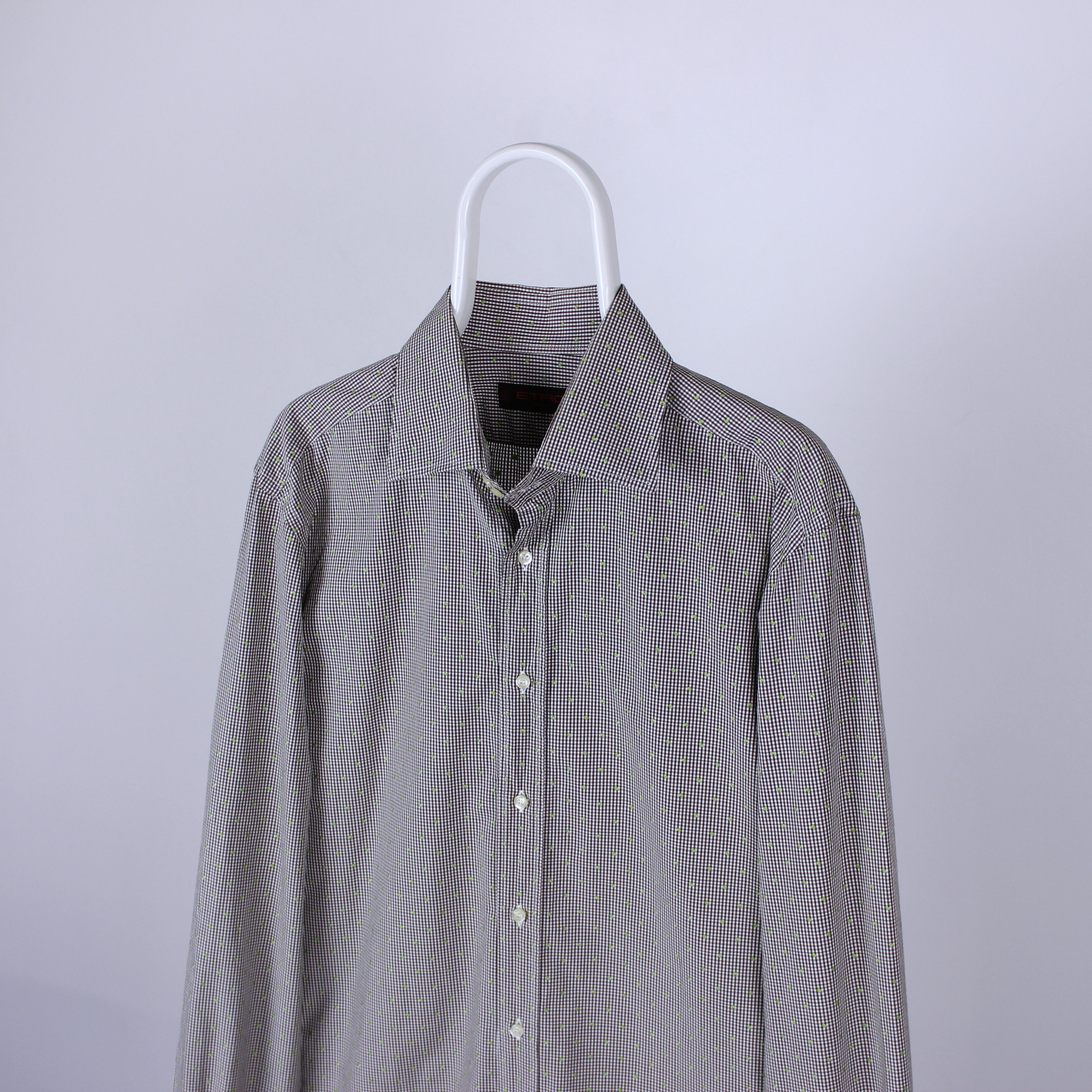 Etro Etro shirt buttons ups L XL multi cotton Size US XL / EU 56 / 4 - 2 Thumbnail