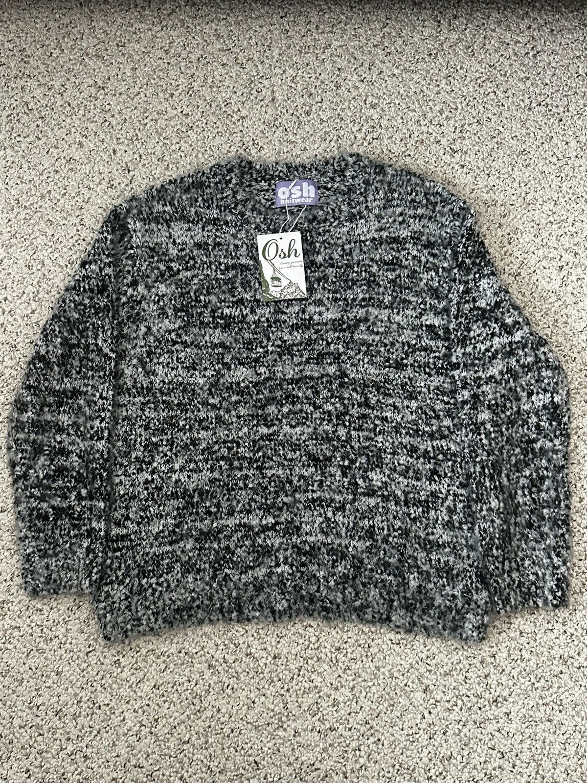 Osh MFG Knitted Alpaca Sweater