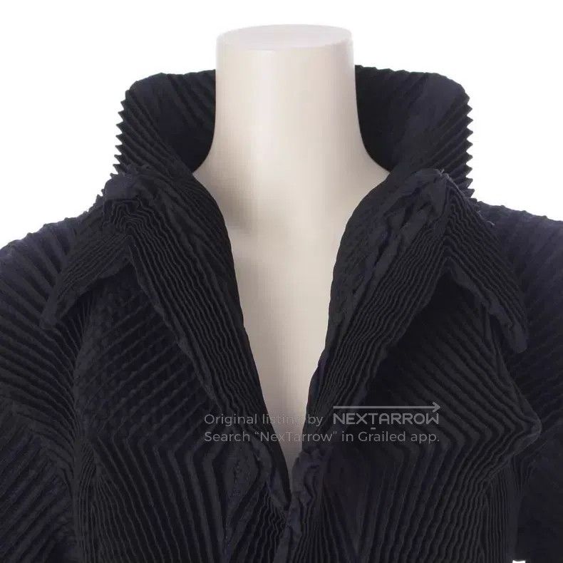 Issey Miyake Issey Miyake 3D Elastic Pleated Jacket Size M / US 6-8 / IT 42-44 - 5 Thumbnail