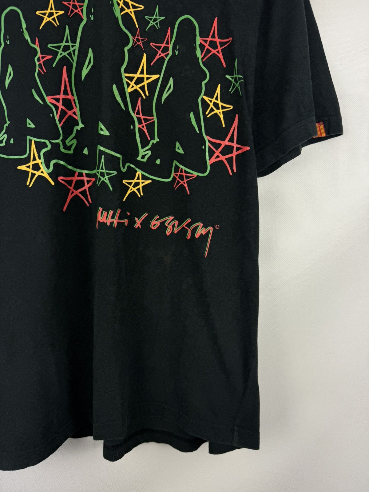 Maharishi Rare MHI Maharishi Overprinted Short Sleeve Cotton T Shirt Size US L / EU 52-54 / 3 - 6 Thumbnail