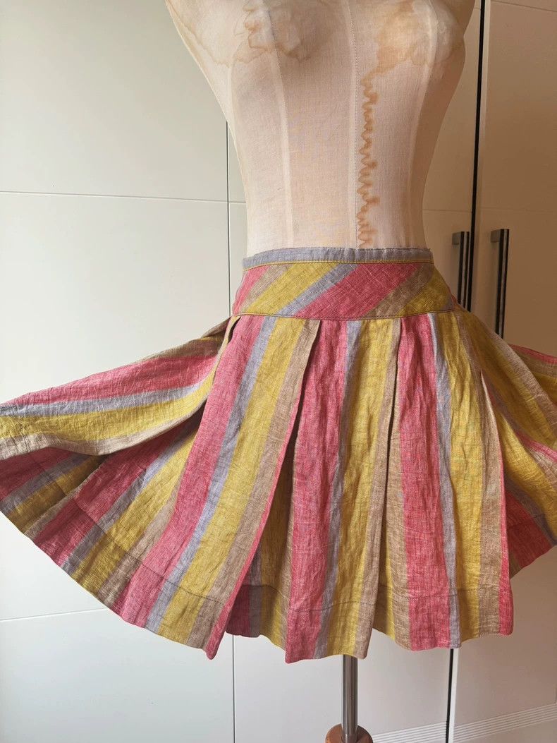 Vivienne Westwood Vivienne Westwood A pleated A-shaped skirt Size 26" / US 2 / IT 38 - 2 Thumbnail