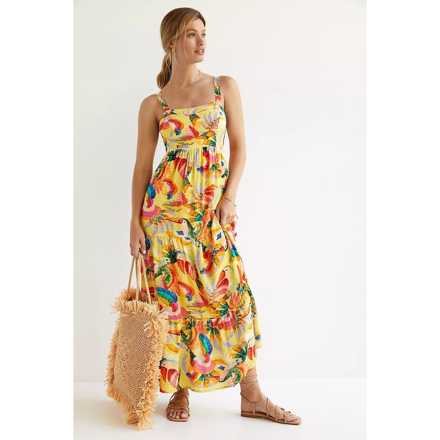 Farm Rio Textured Tropical Maxi