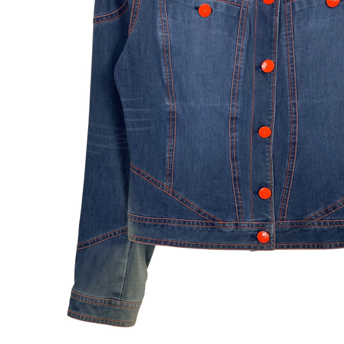 Nike Nike Denim Jacket Size S / US 4 / IT 40 - 3 Thumbnail