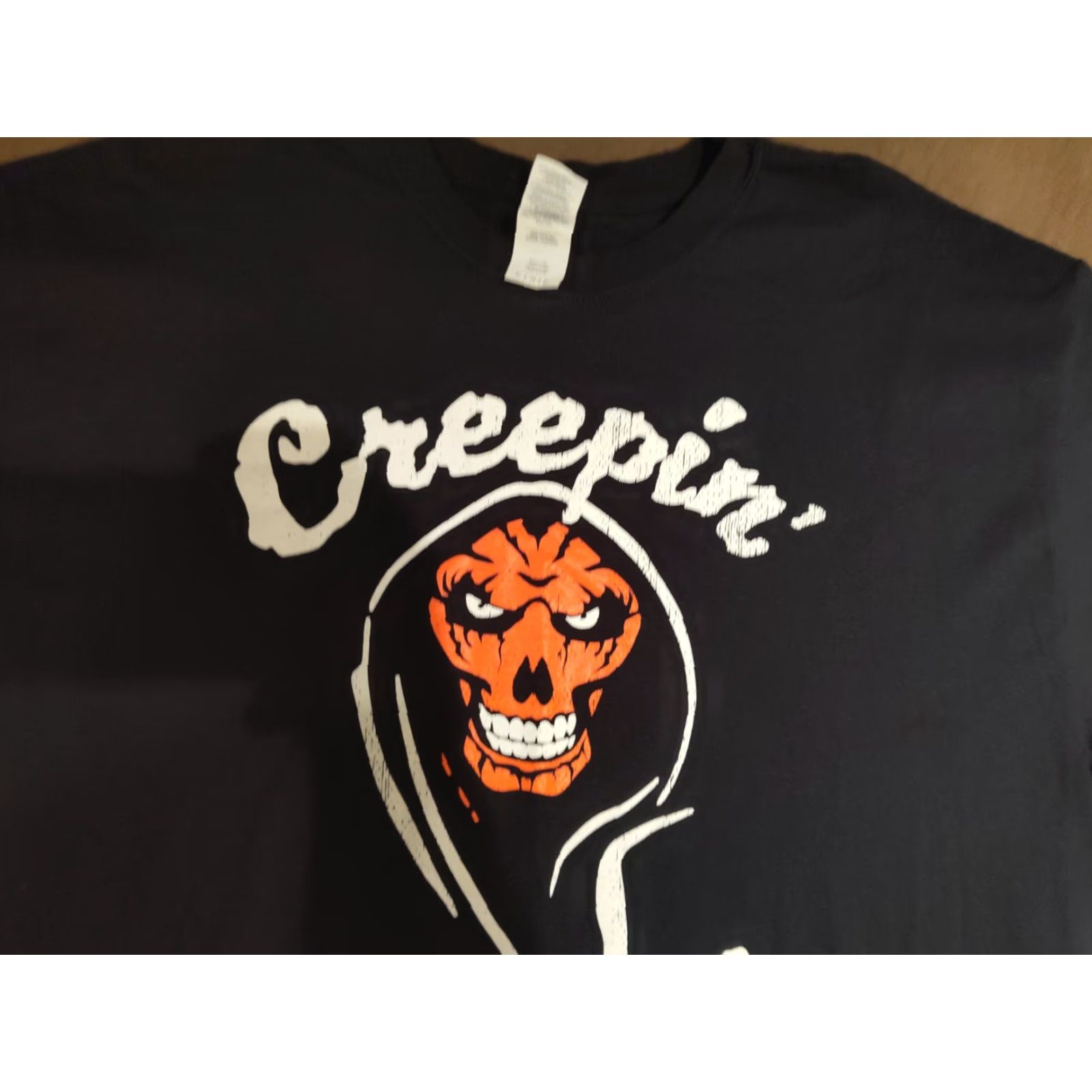 Gildan Gildan T-Shirt Unisex Adults XL Black Halloween Devil Demon Creepy Gothic Horror Graphic Print Shirt Size XL / US 12-14 / IT 48-50 - 3 Thumbnail
