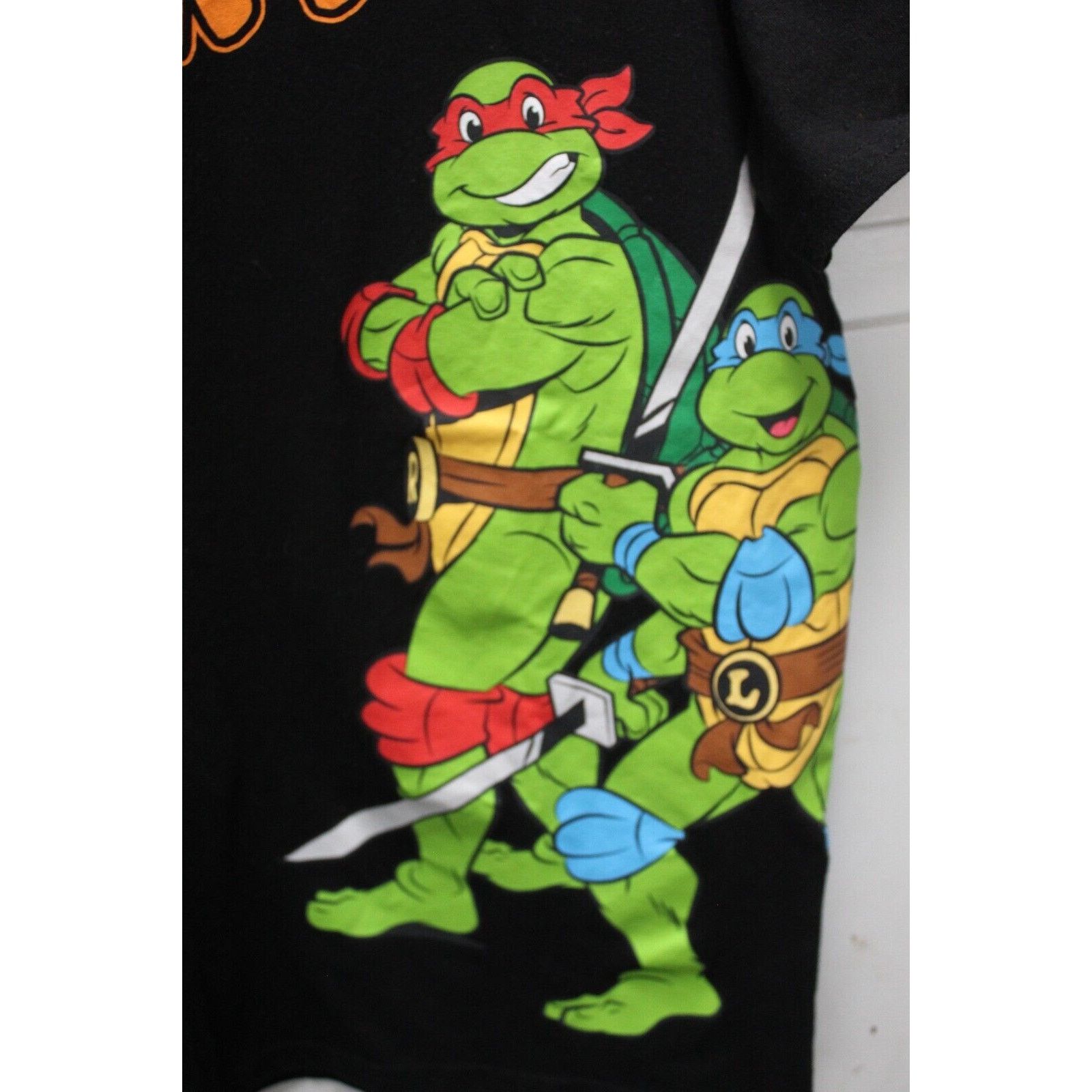 Nickelodeon Teenage Mutant Ninja Turtles T Shirt Wrap Around Graphic XL Size US XL / EU 56 / 4 - 3 Thumbnail