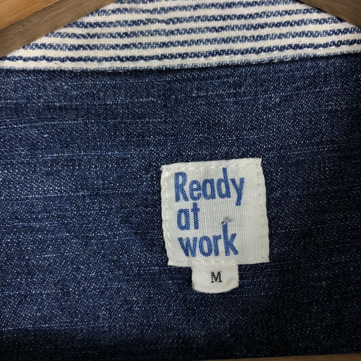 Japanese Brand 🔥90’s HIKORY CHORE JACKET READYNOF WORK INSPIRE KAPITAL Size US M / EU 48-50 / 2 - 14 Thumbnail