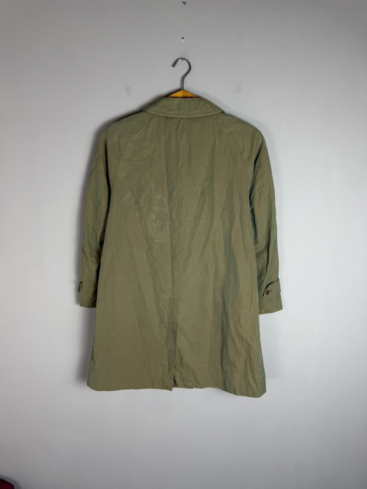 Burberry Vintage 90s Burberrys trench coat jacket Size M / US 6-8 / IT 42-44 - 8 Thumbnail