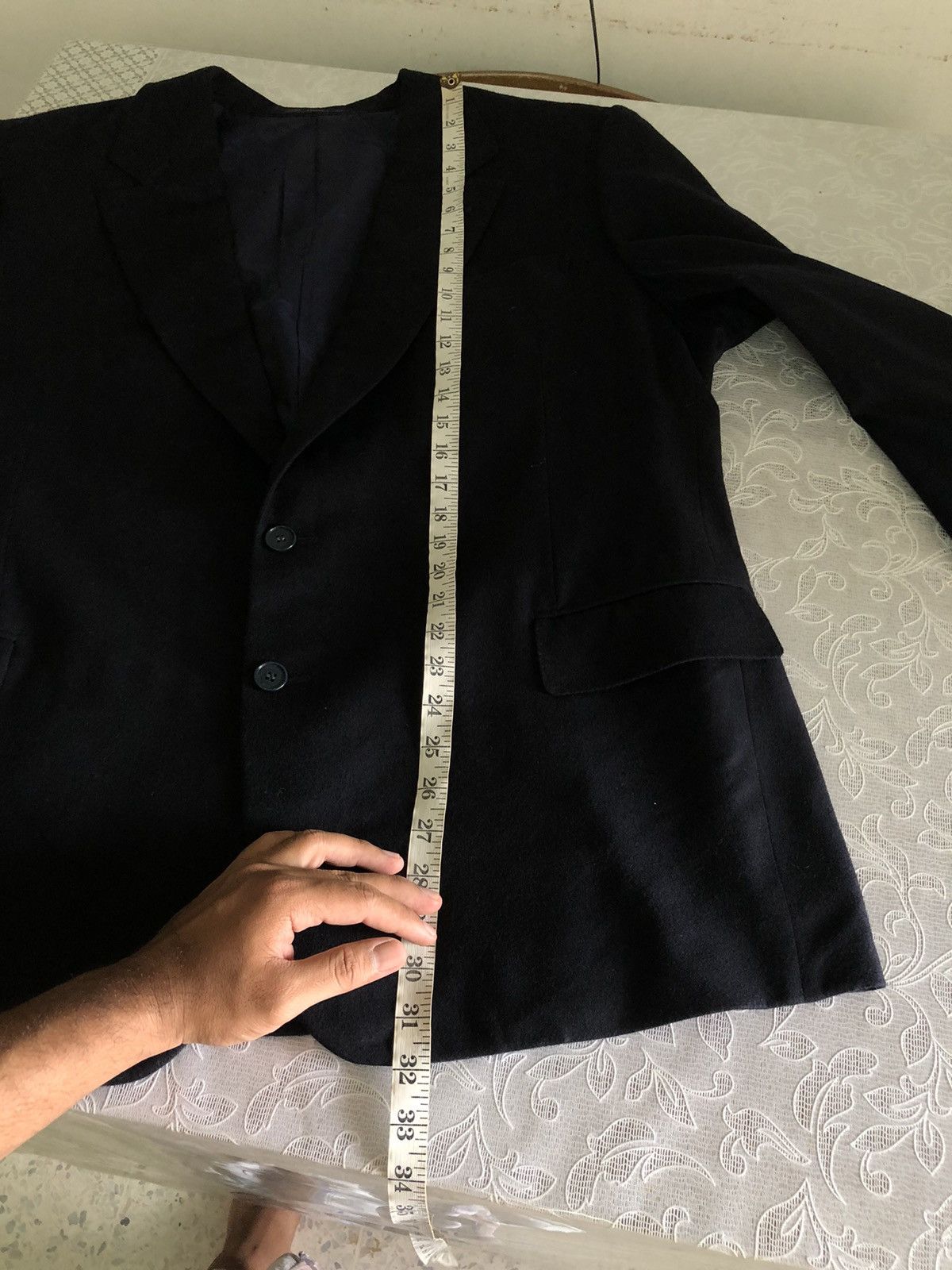 Ermenegildo Zegna Zegna Special Hand Made Baron's Single Breasted Wool Blazer Size US XXL / EU 58 / 5 - 24 Thumbnail