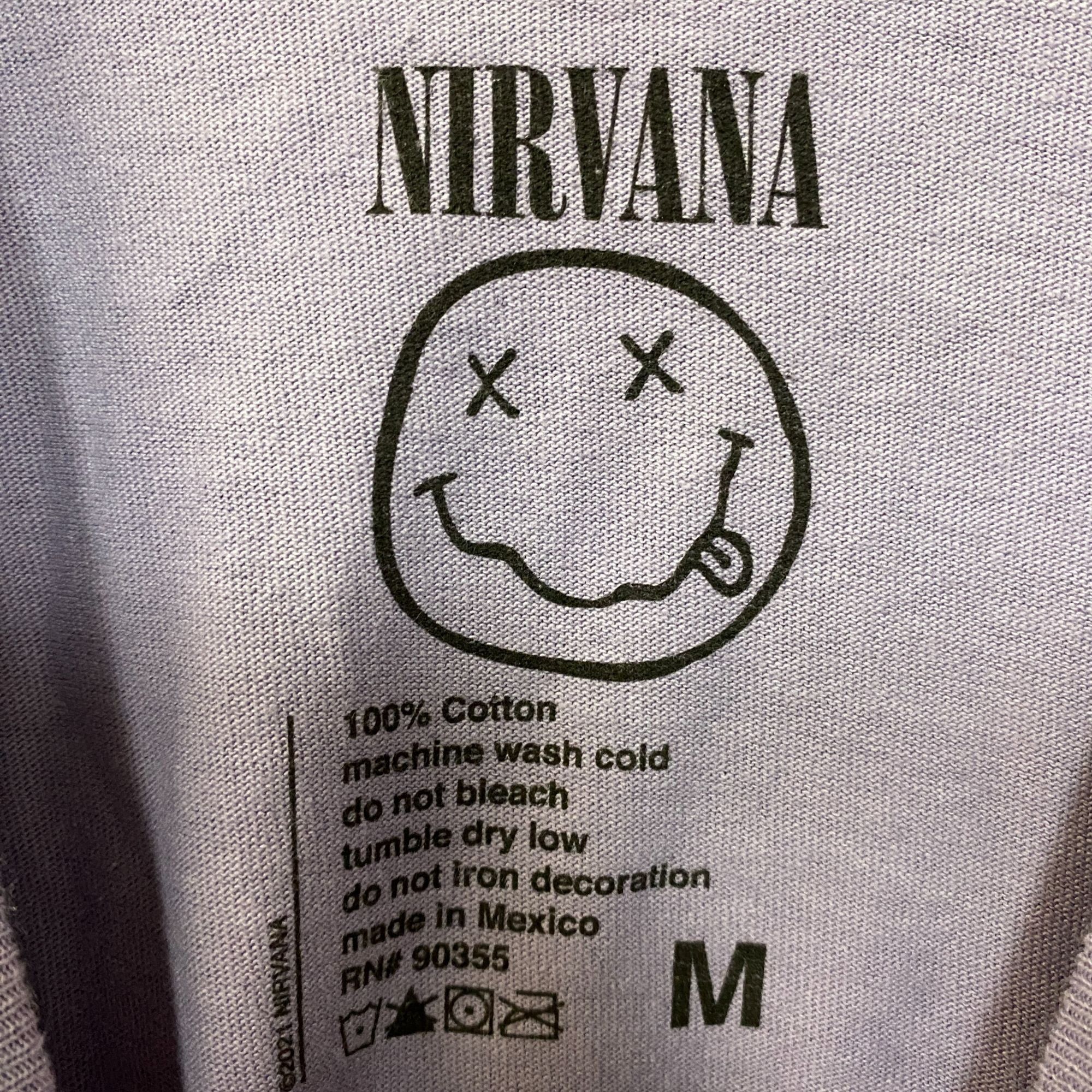 Nirvana Nirvana Smiley Face Sleeveless Grunge Croptop Medium Size M / US 6-8 / IT 42-44 - 4 Thumbnail