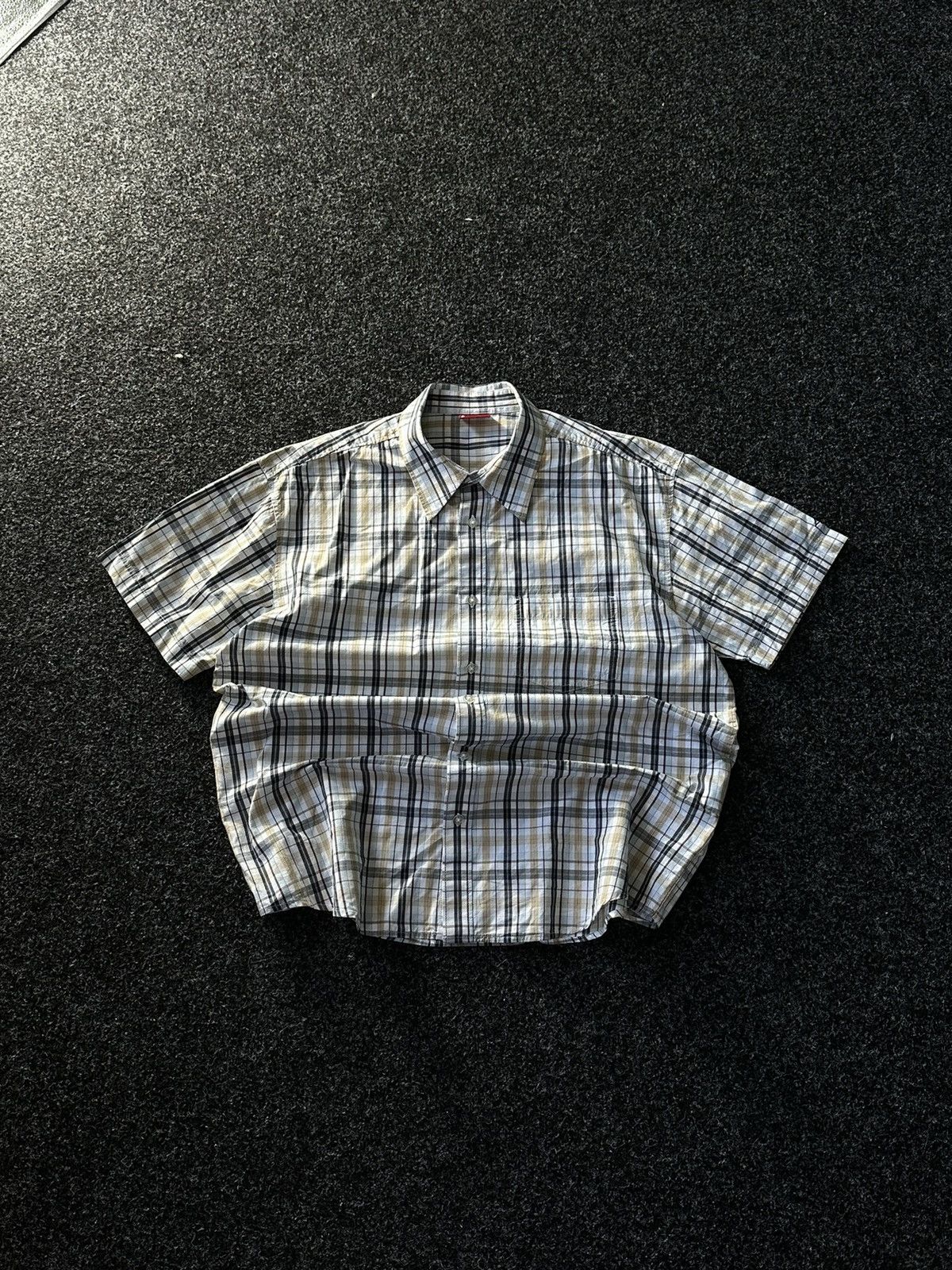 Levi's × Levi's Vintage Clothing × Vintage 🚨Vintage 90s RED TAB Levi’s Button Up SHORT sleeve Size US L / EU 52-54 / 3 - 1 Thumbnail