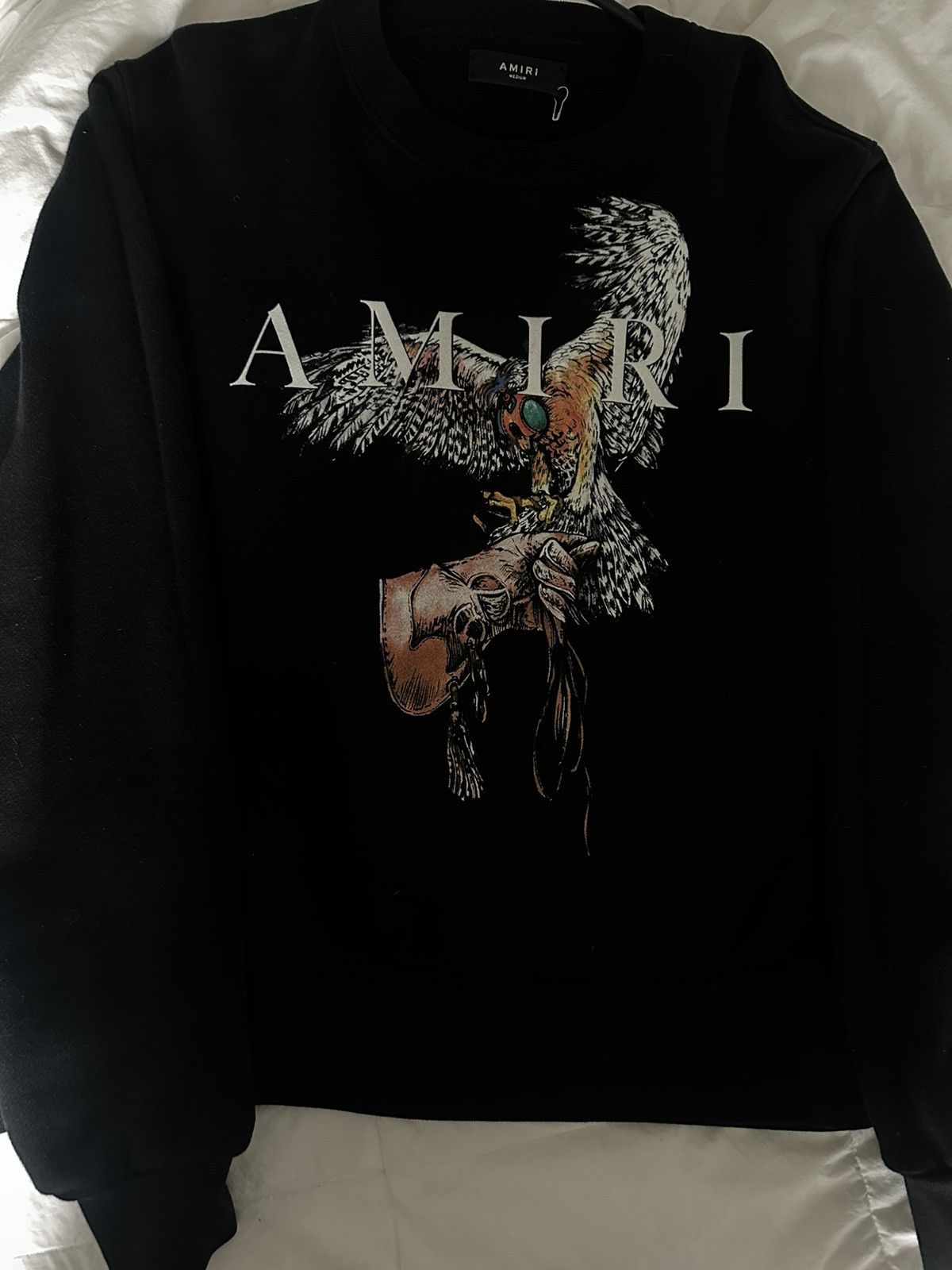 【送料&関税込】AMIRI Sweater Amiri Amiri crew neck sweatshirt | Grailed
