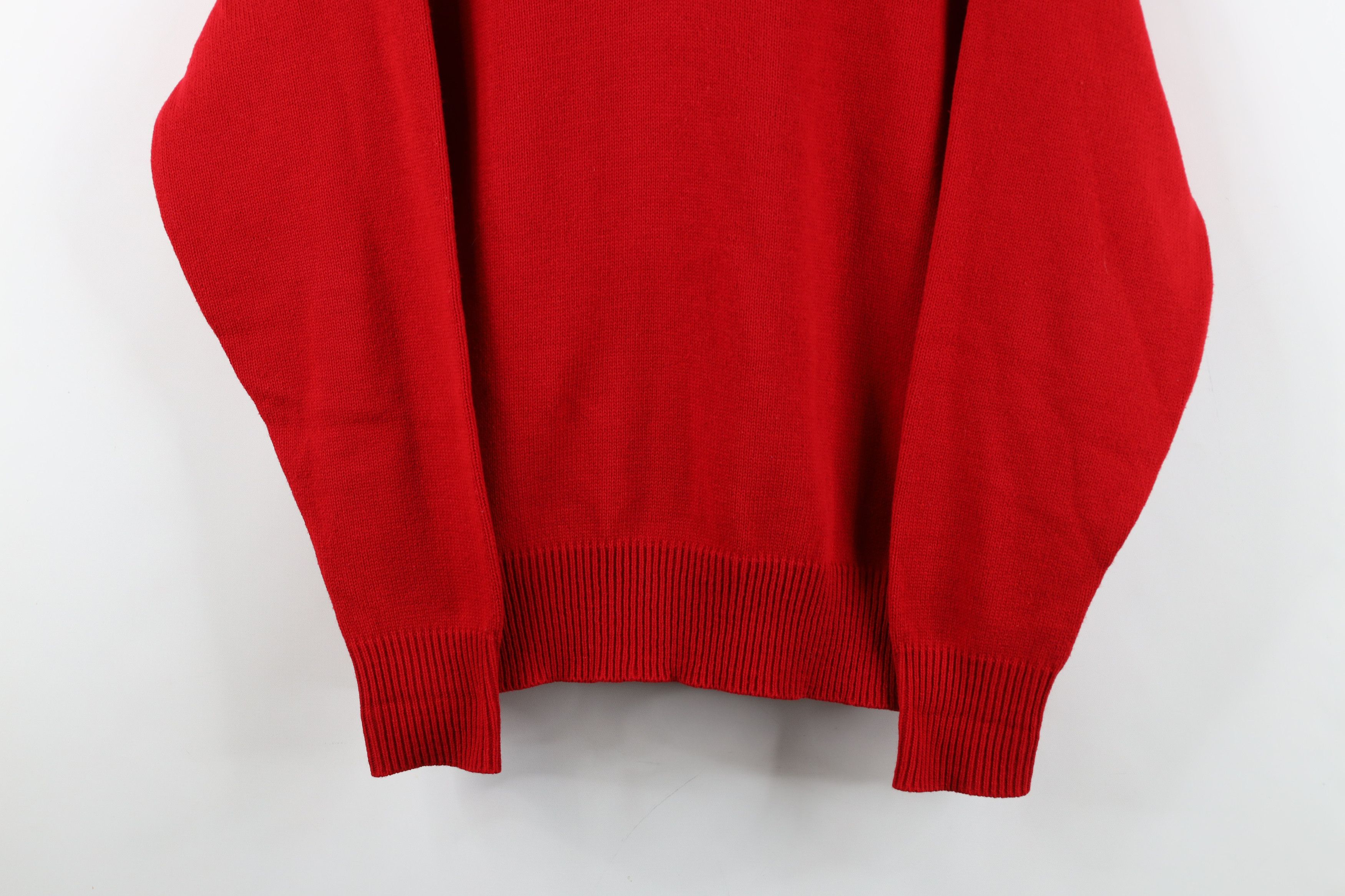 Vintage Vintage 70s Streetwear Varsity Letterman Sweater Red USA Size US M / EU 48-50 / 2 - 3 Thumbnail