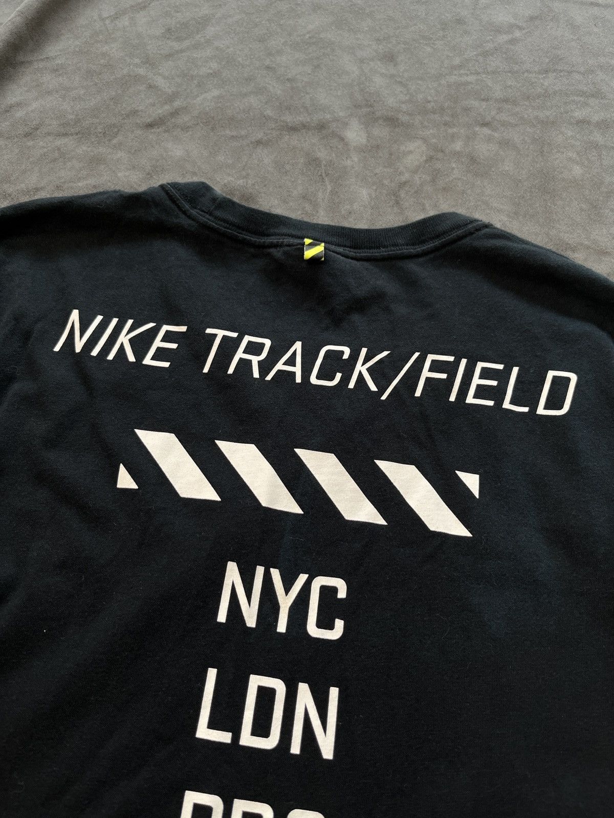 Nike Nike Sportswear RU Elongated Track Tee Black T-Shirt Medium Size US M / EU 48-50 / 2 - 3 Thumbnail