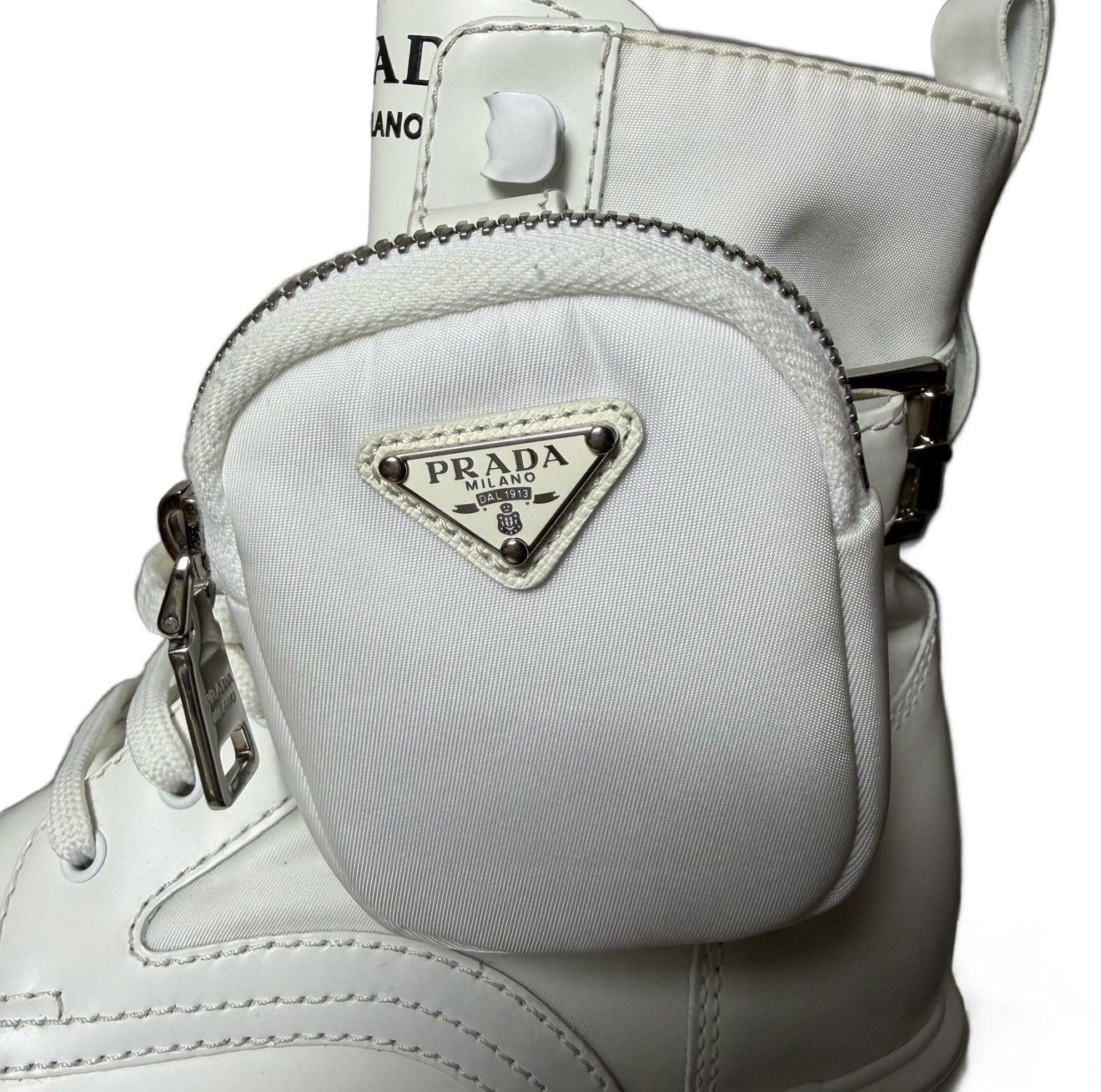 Prada Prada Monolith Leather Boots Size US 7 / IT 37 - 3 Thumbnail