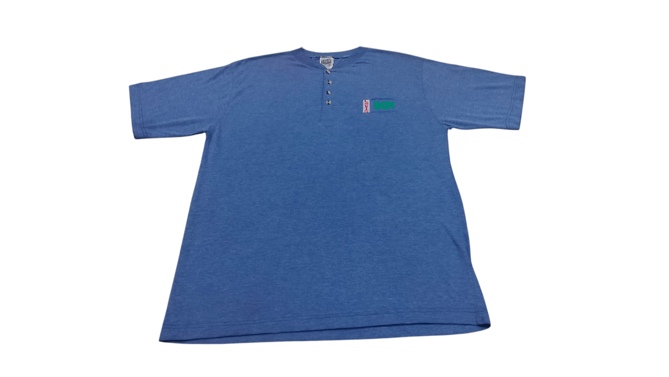 Levi's Vintage Clothing Rare vintage 90s Levis 501 3button down tshirt Size US L / EU 52-54 / 3 - 1 Thumbnail