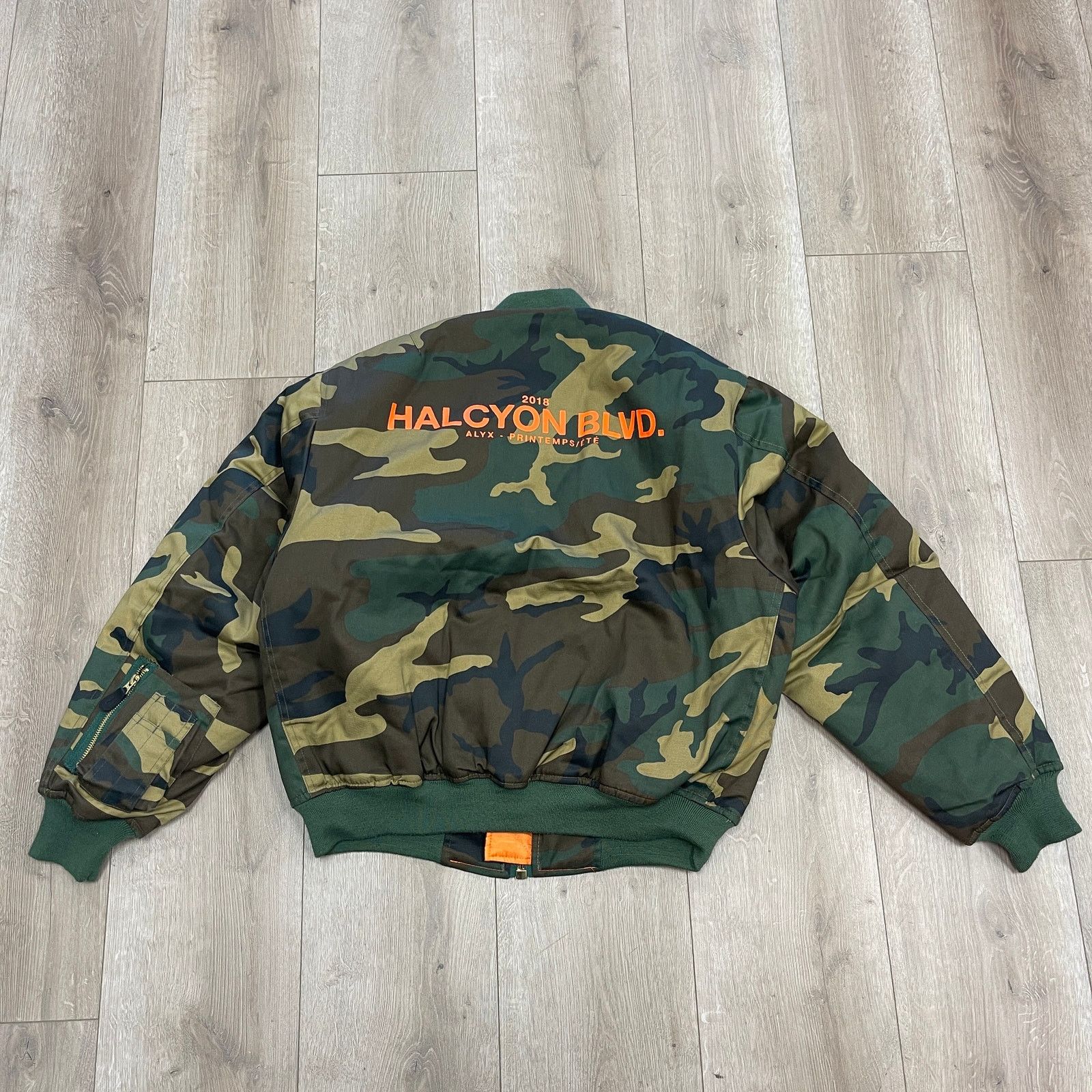Alyx ALYX SS18 Halcyon Blvd MA-1 camo pilot bomber jacket Small Size US S / EU 44-46 / 1 - 4 Thumbnail