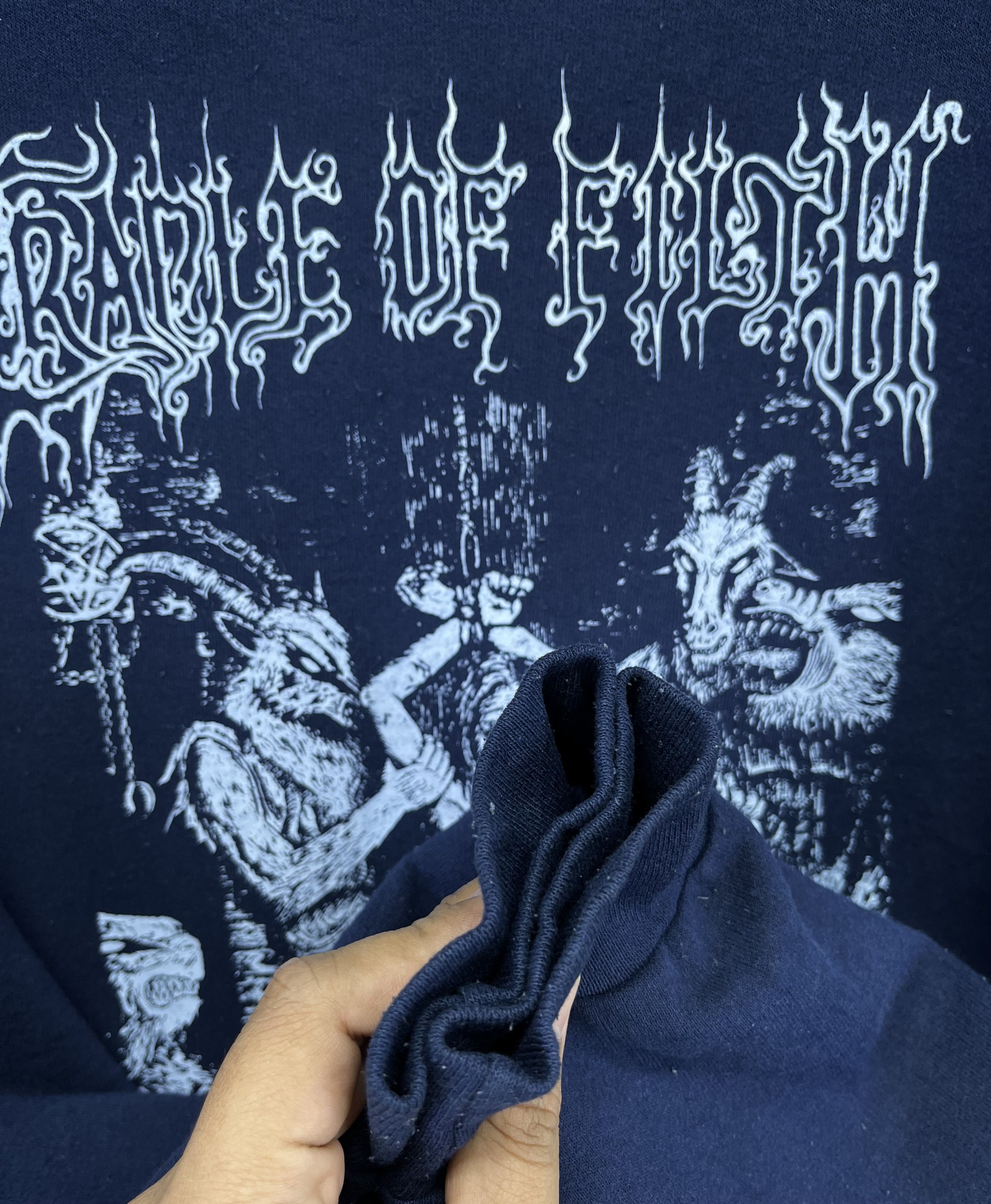 Band Tees Cradle of Filth Punk Rock Band Tees Rare Sweatshirt Size US S / EU 44-46 / 1 - 9 Thumbnail