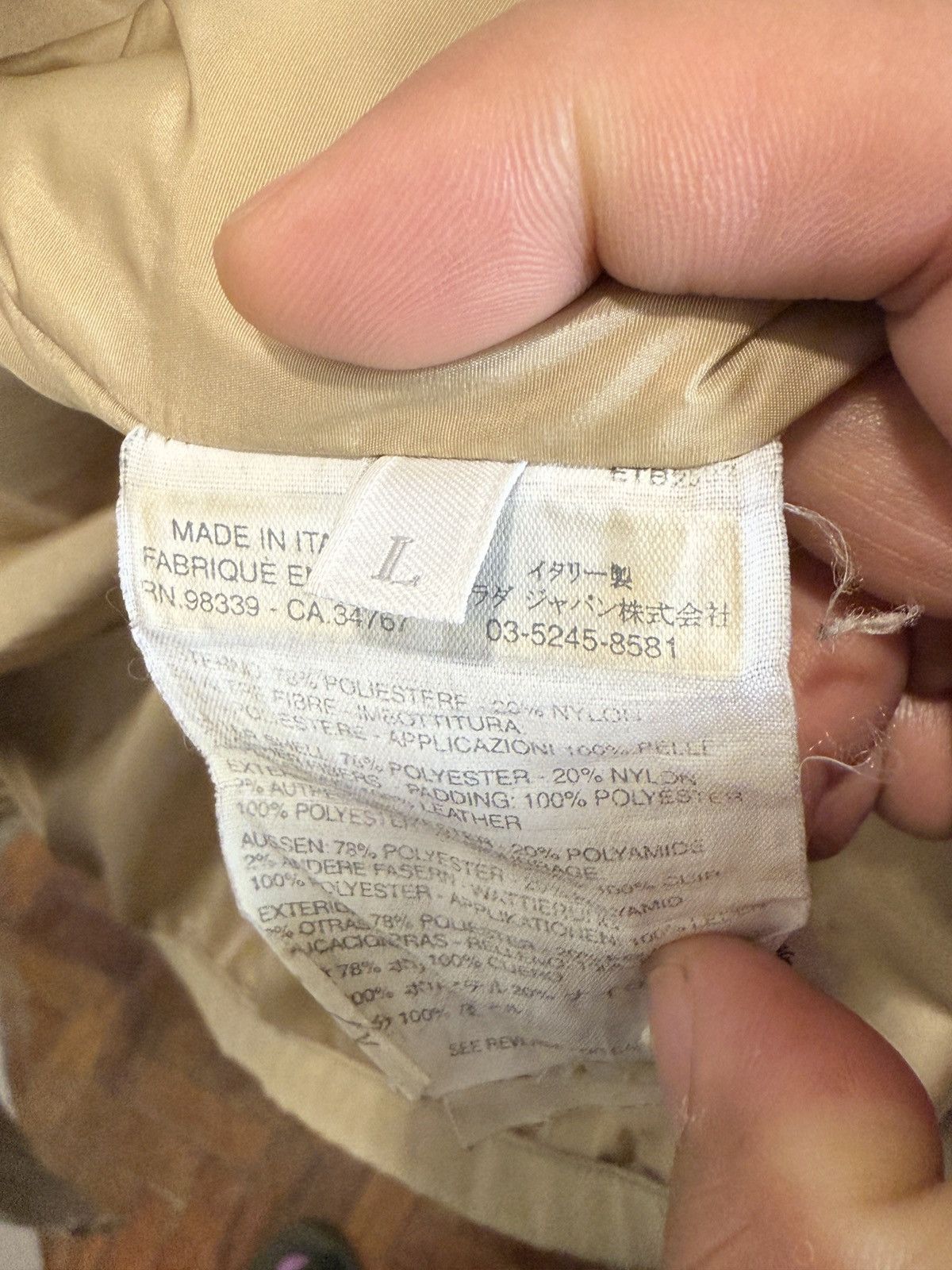 Prada Canvas Workwear Jacket Size US L / EU 52-54 / 3 - 16 Thumbnail