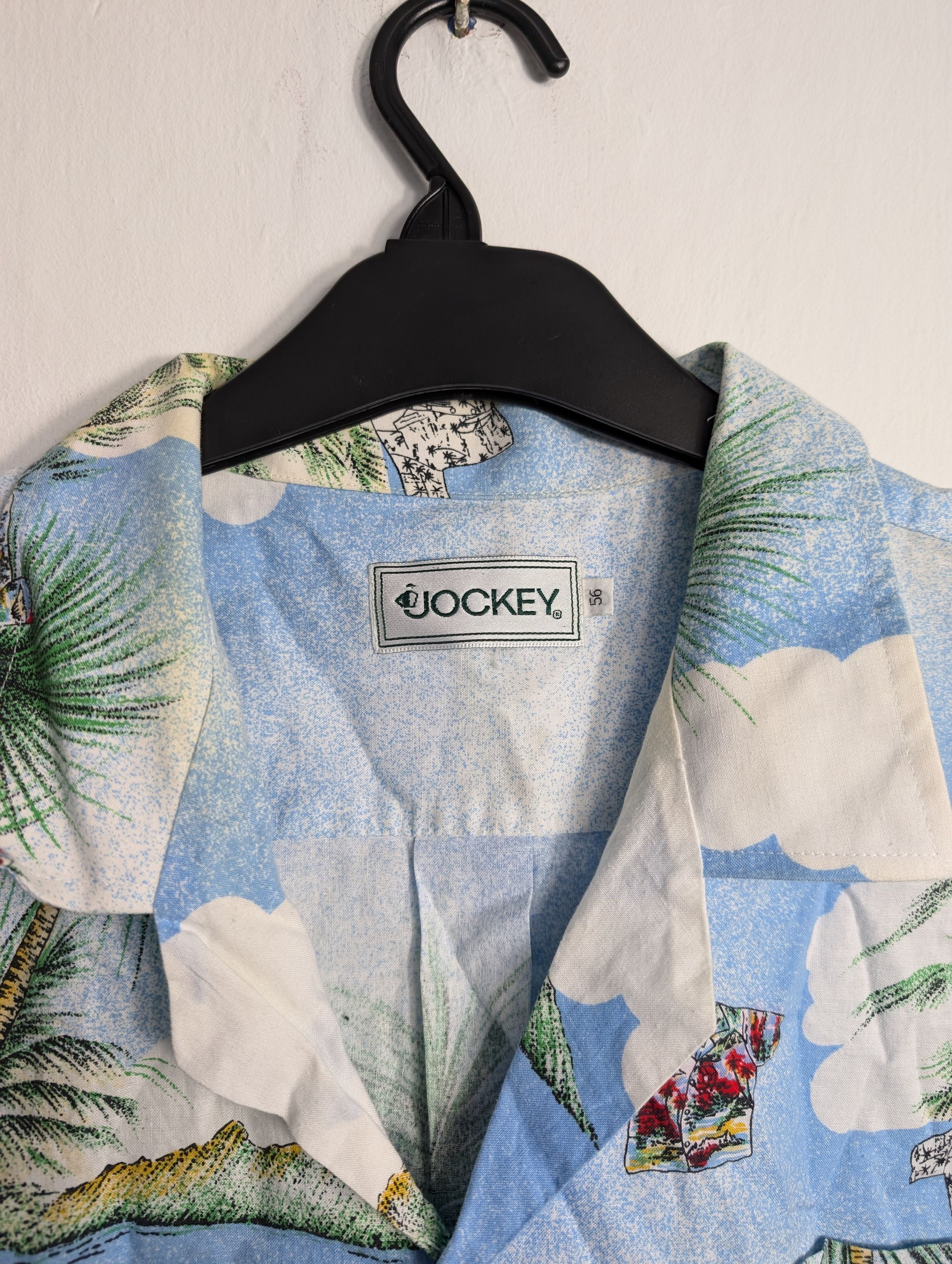 Vintage Vintage Y2K Hawaiian Shirt - Summer Floral Palm Tree Print Size US XXL / EU 58 / 5 - 4 Thumbnail