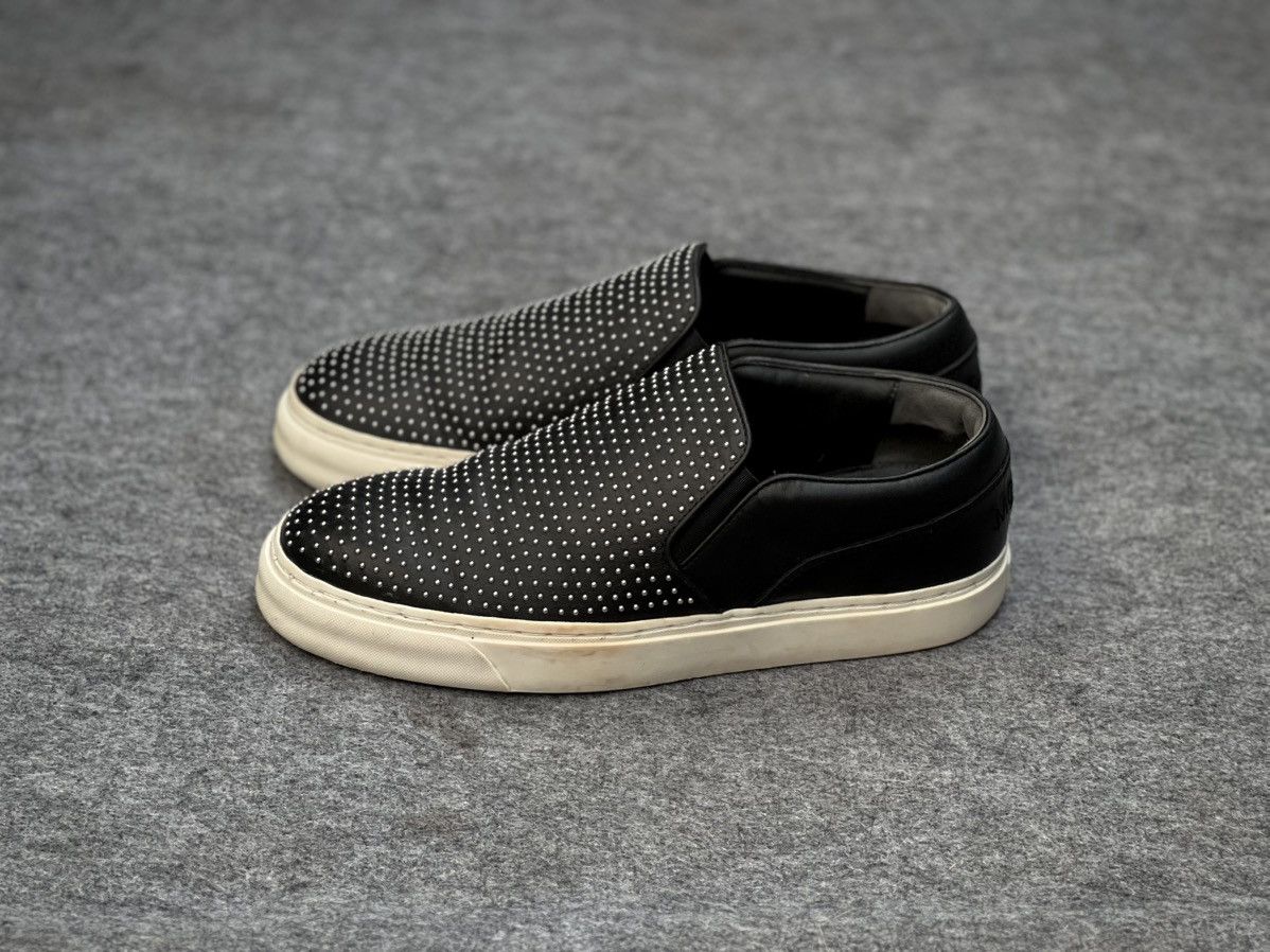 Alexander McQueen ALEXANDER MCQEEN STUDDED SLIP-ON SNEAKER Size US 8 / EU 41 - 1 Thumbnail
