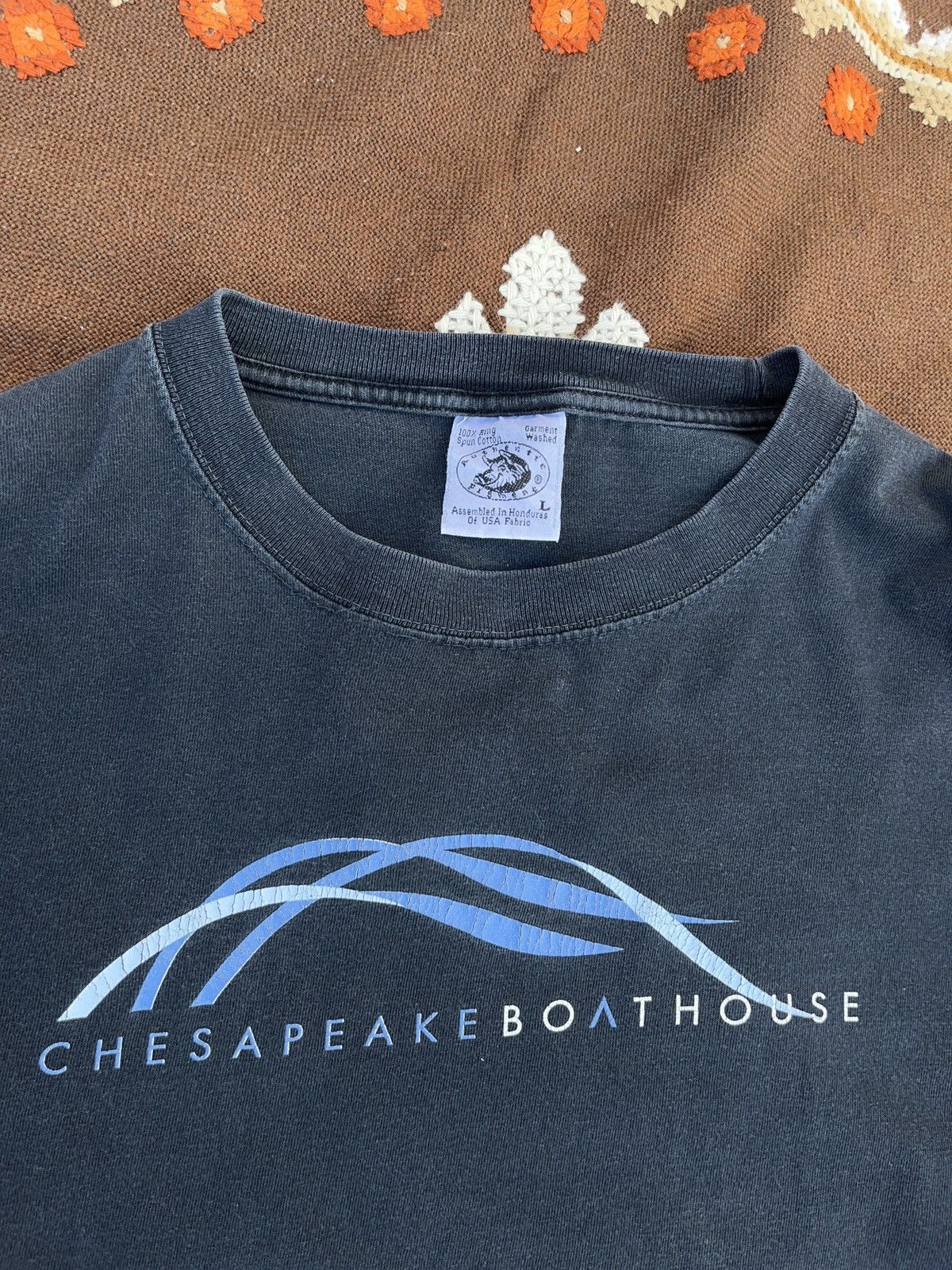 Boathouse × Vintage Vintage Chesapeake Boathouse Surfing Beach Long Sleeve Shirt Size US L / EU 52-54 / 3 - 3 Thumbnail