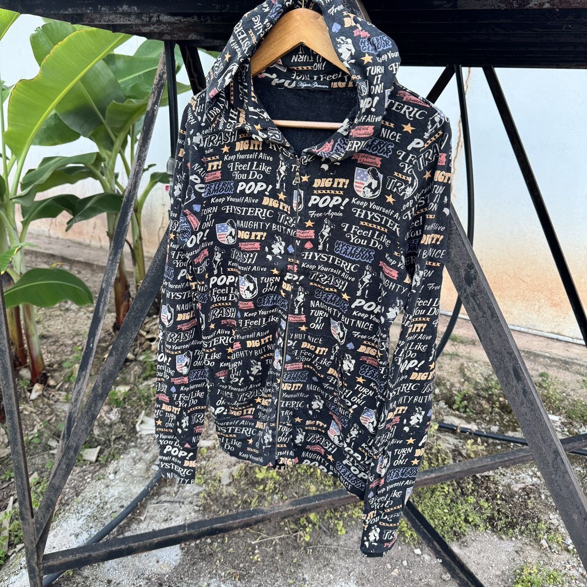 Hysteric Glamour Hysteric Glamour Full Print hoodie Size US S / EU 44-46 / 1 - 2 Thumbnail
