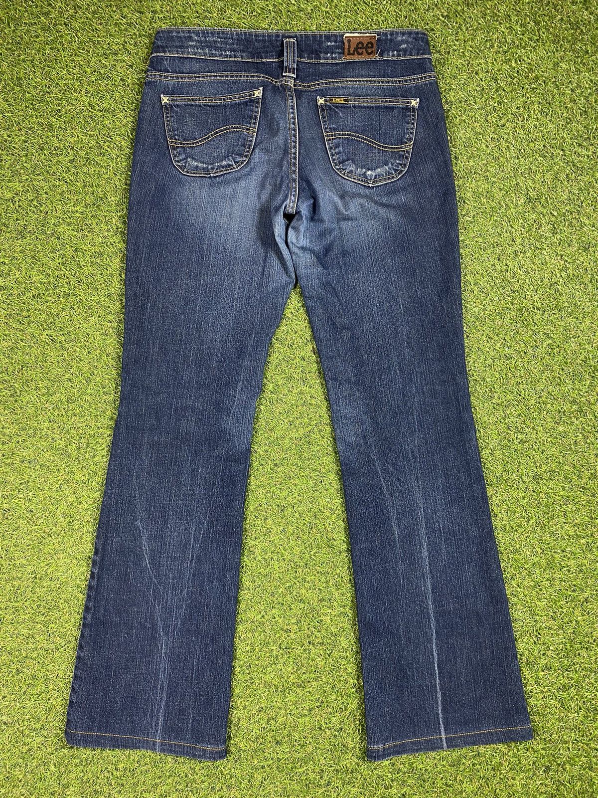 Lee × Vintage Vintage 90s Lee Flare jeans Japanese denim faded streetwear Size 30" / US 8 / IT 44 - 4 Thumbnail