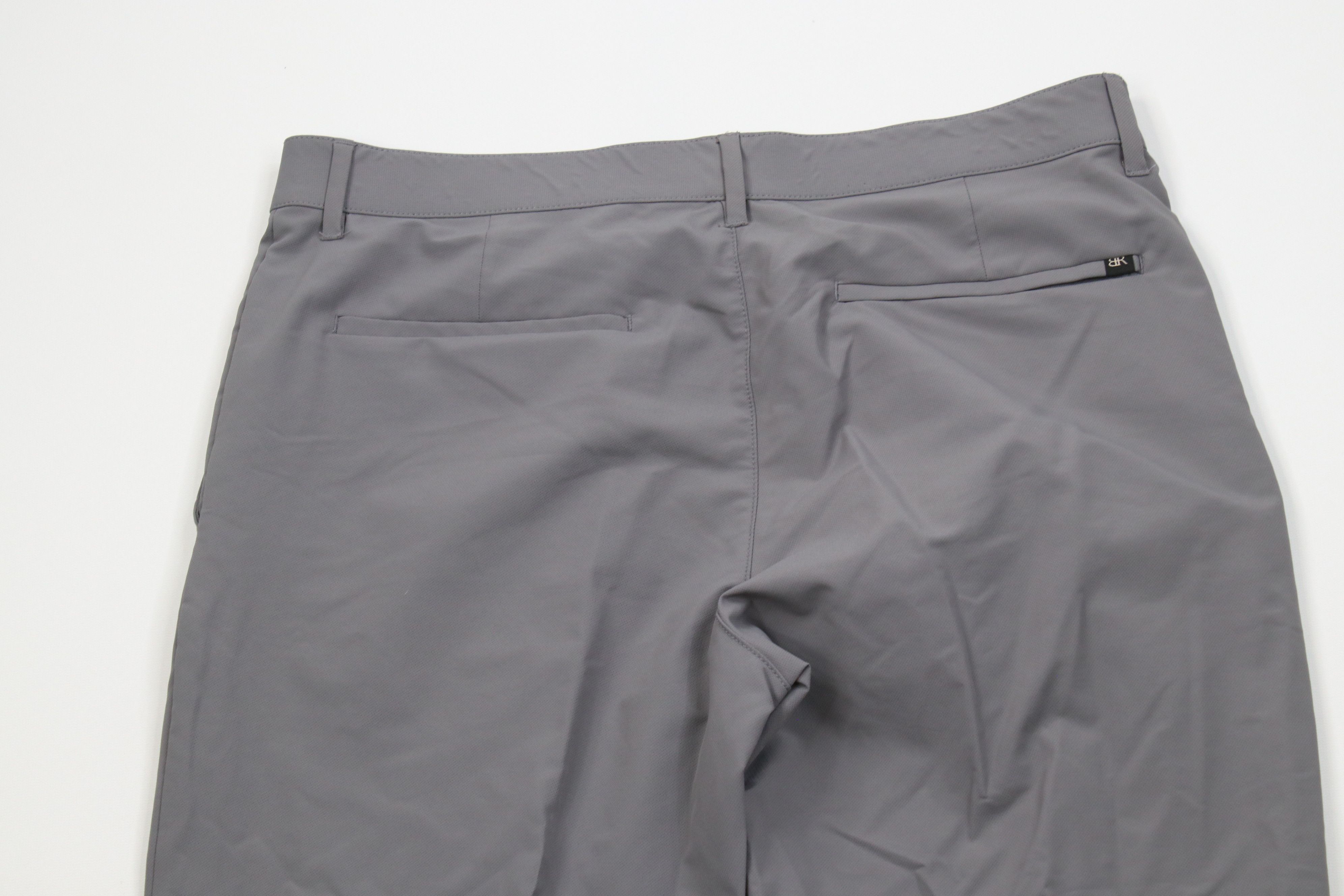 Banana Republic Banana Republic Tech Knit Straight Leg Chino Pants Gray Size US 34 / EU 50 - 9 Thumbnail