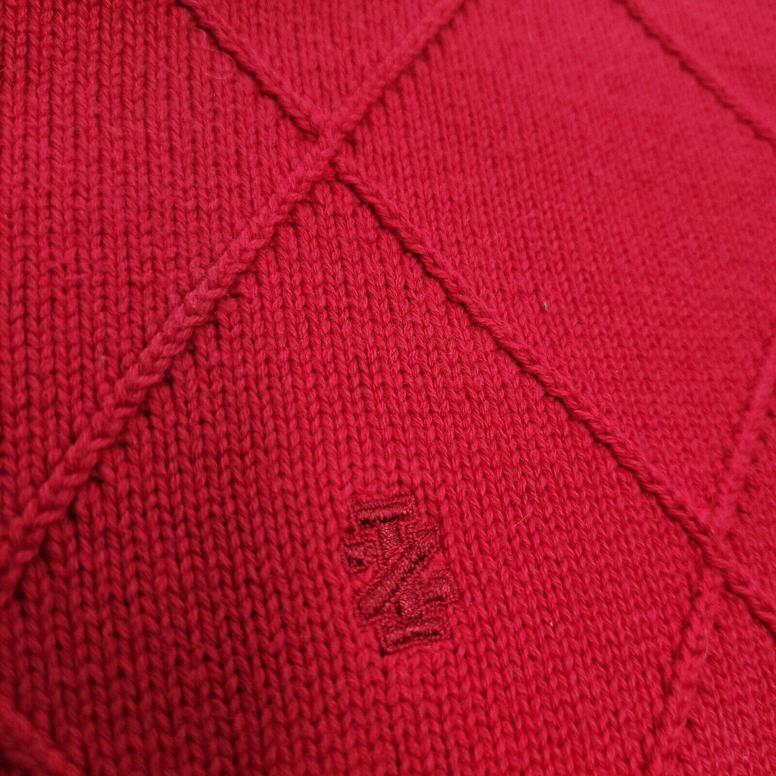 Izod IZOD Pullover Casual Sweater Mens Size Extra Large XL Red Size US XL / EU 56 / 4 - 4 Thumbnail