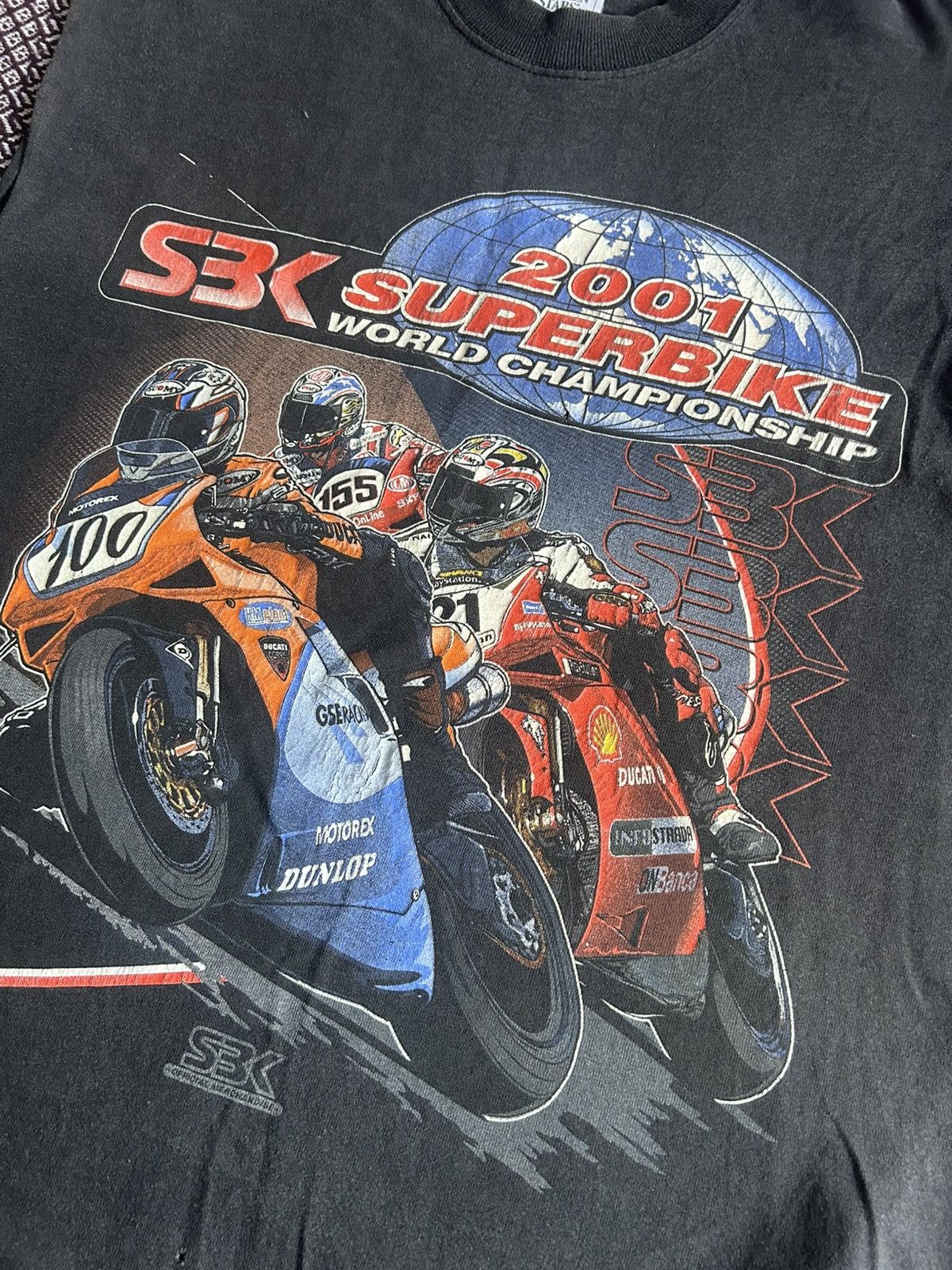 Vintage Vintage Tank Top 2001 Superbike Merch Tee Unisex Size M Size US M / EU 48-50 / 2 - 6 Thumbnail