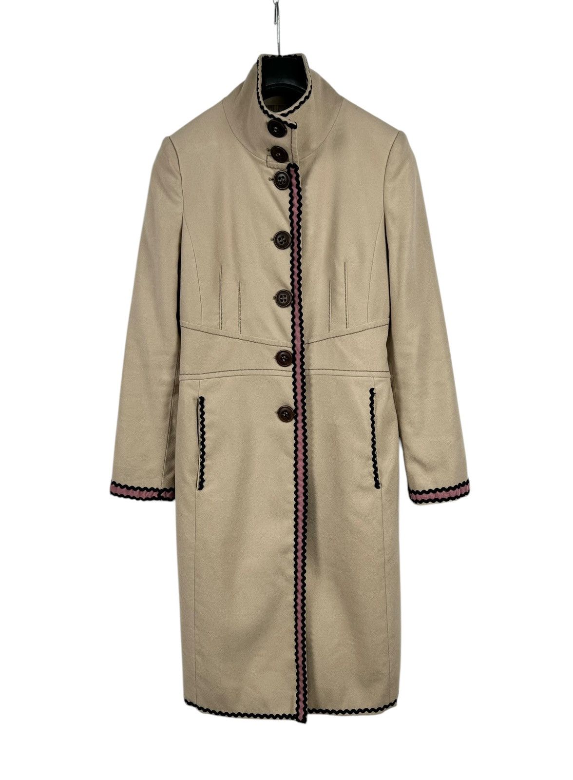 Designer × Max Mara PennyBlack Max Mara Line Long Coat Viscose-Cotton US6 Size S / US 4 / IT 40 - 10 Thumbnail