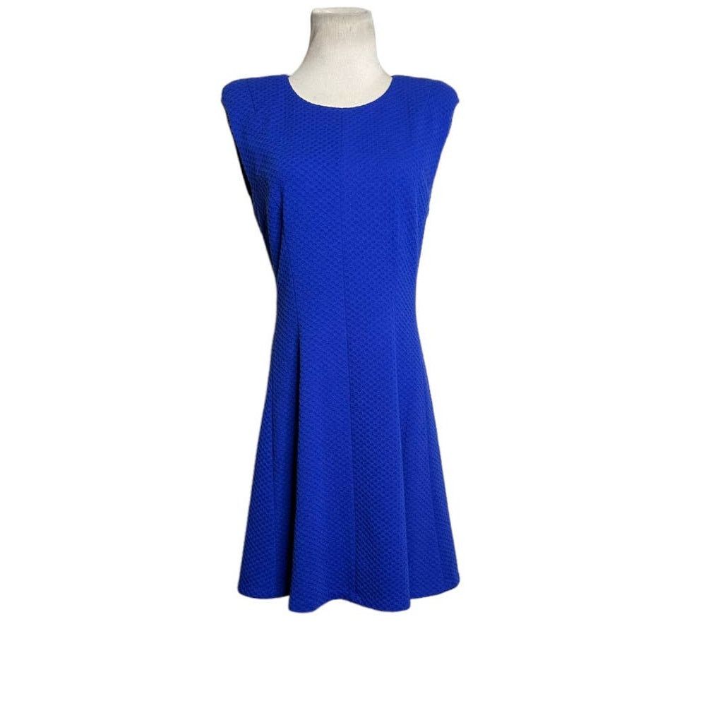 Rebecca Taylor Rebecca Taylor blue cap sleeves A line dress size 6 Size M / US 6-8 / IT 42-44 - 6 Thumbnail