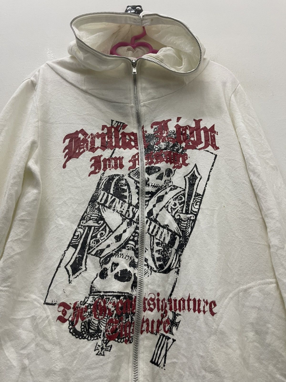 Hysteric Glamour Rare Vintage TRPP GIRL Skull Demon Punk Mastermind Lgb Wing Size US M / EU 48-50 / 2 - 4 Thumbnail