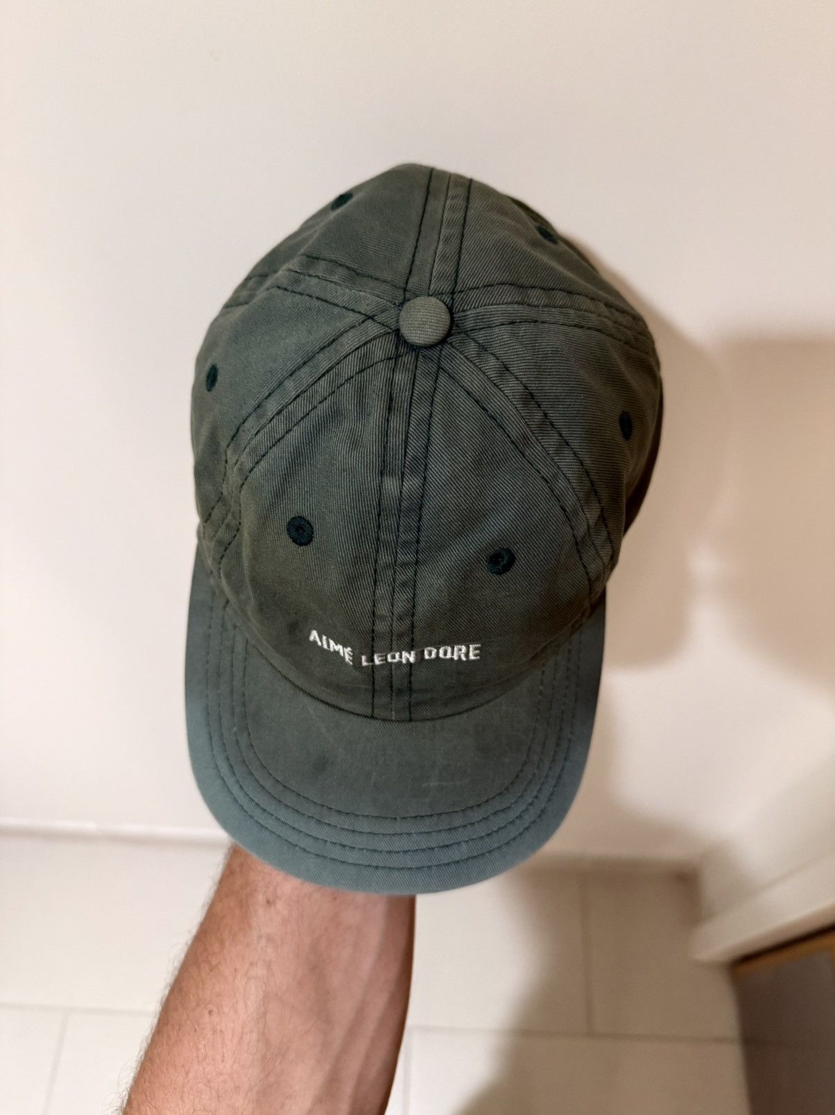 Aime Leon Dore Aime Leon Dore Green Cap Size ONE SIZE - 2 Thumbnail