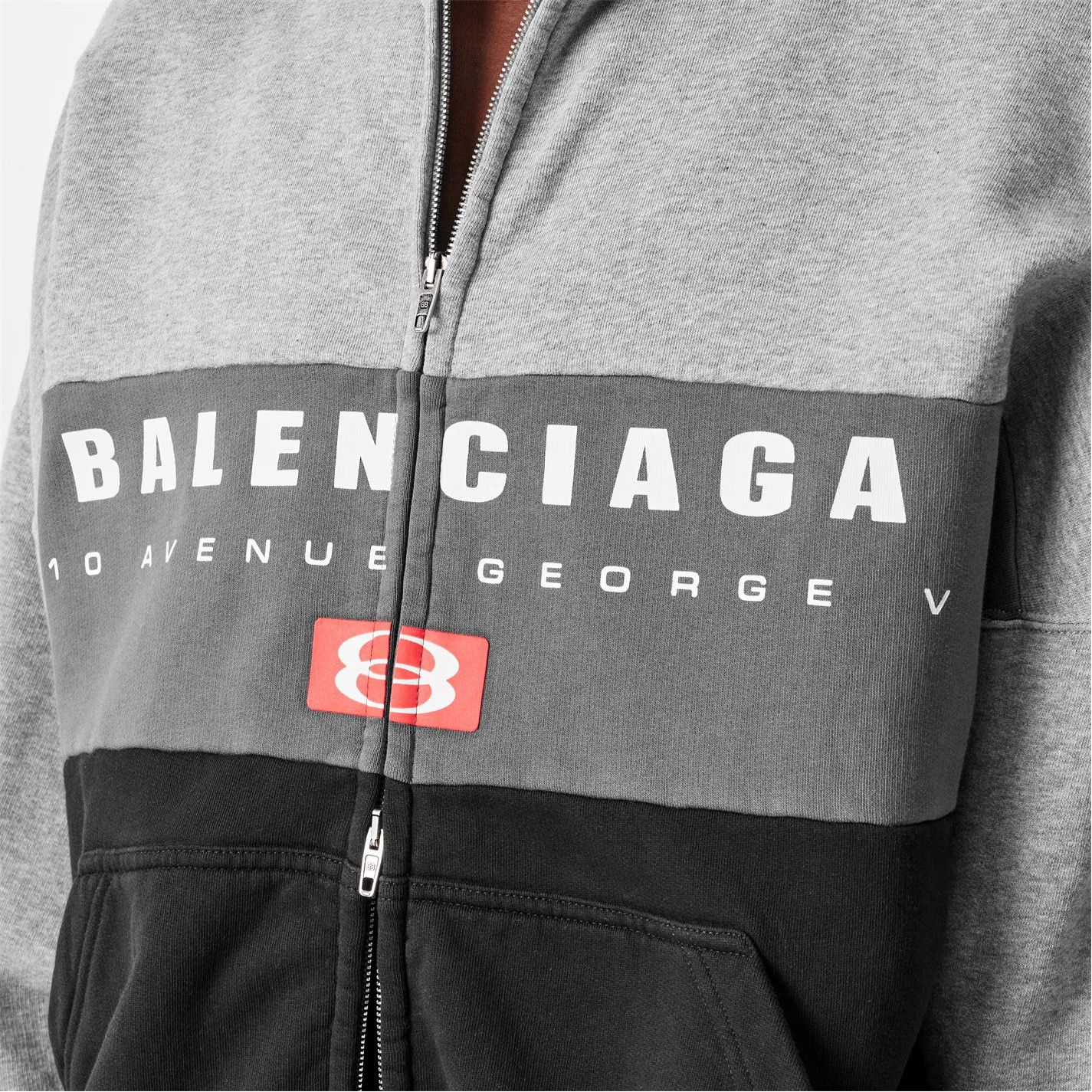 Balenciaga o1g2r1mq0226 Bal Zipped Weather-Resistant Jacket Mutlicolor Size US S / EU 44-46 / 1 - 5 Thumbnail