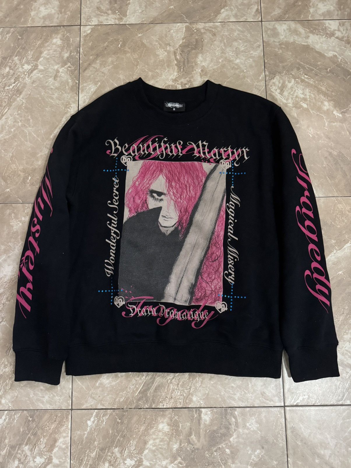 Drain Gang Bladee “Martyr” Tour Merch Sweater Size US M / EU 48-50 / 2 - 1 Thumbnail