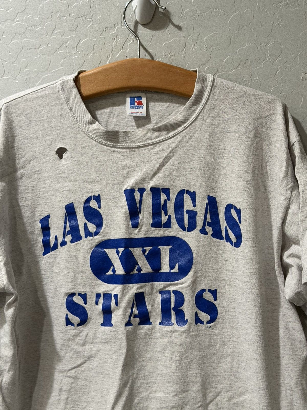 Russell Athletic Vintage Las Vegas Stars Baseball Training SS Shirt Large Size US L / EU 52-54 / 3 - 2 Thumbnail