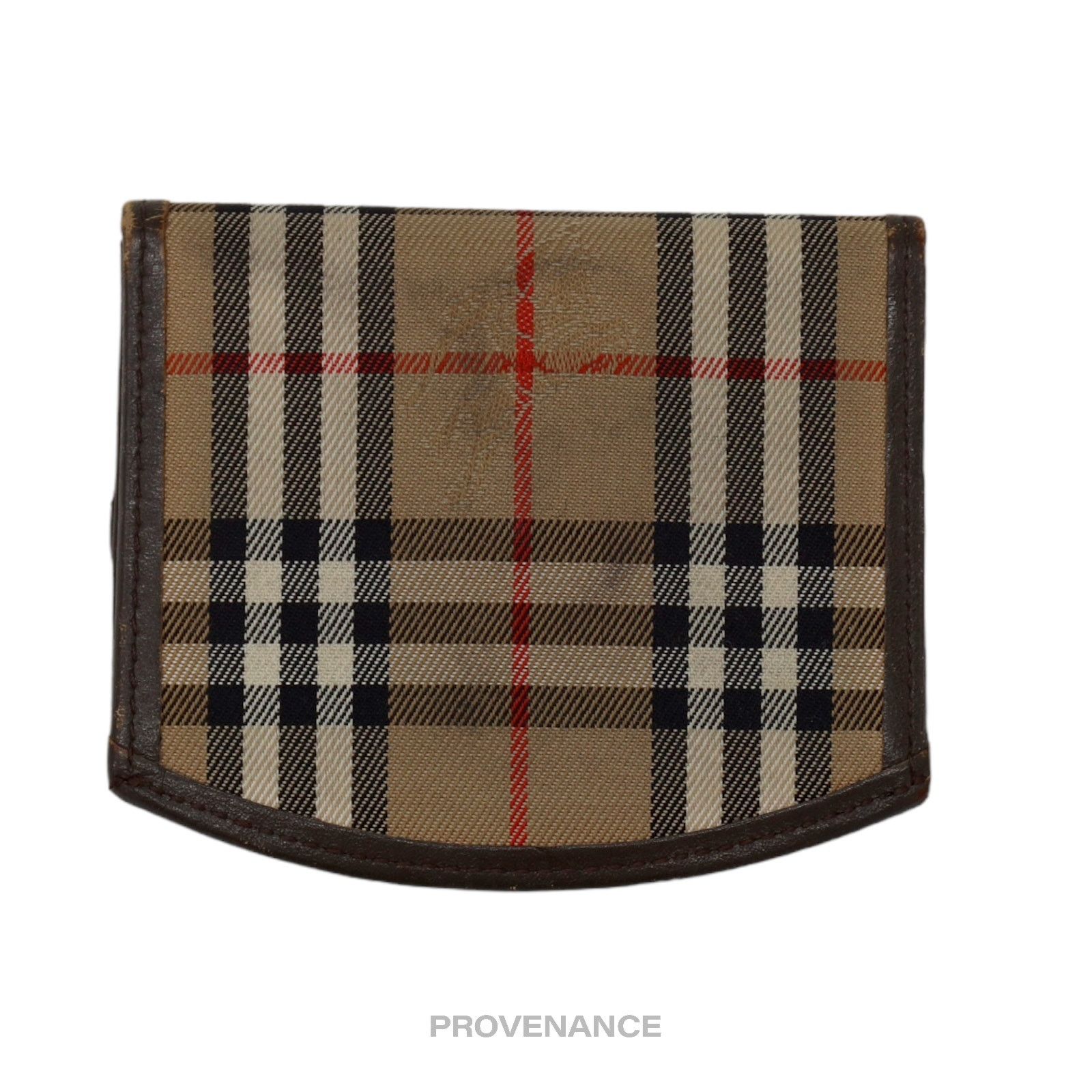 Burberry 🔴 Burberry Snap Coin Wallet - Nova Check Size ONE SIZE - 2 Thumbnail